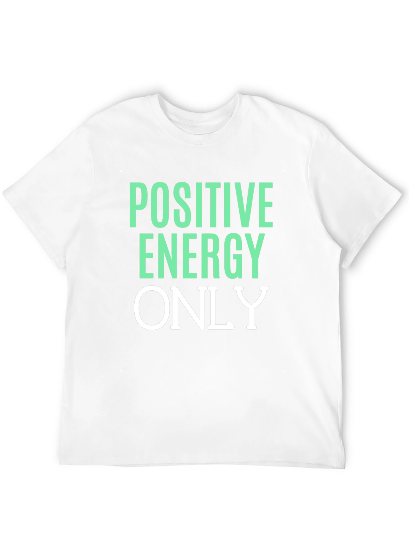 Positive Energy Only Graphic Tee - Casual Comfort