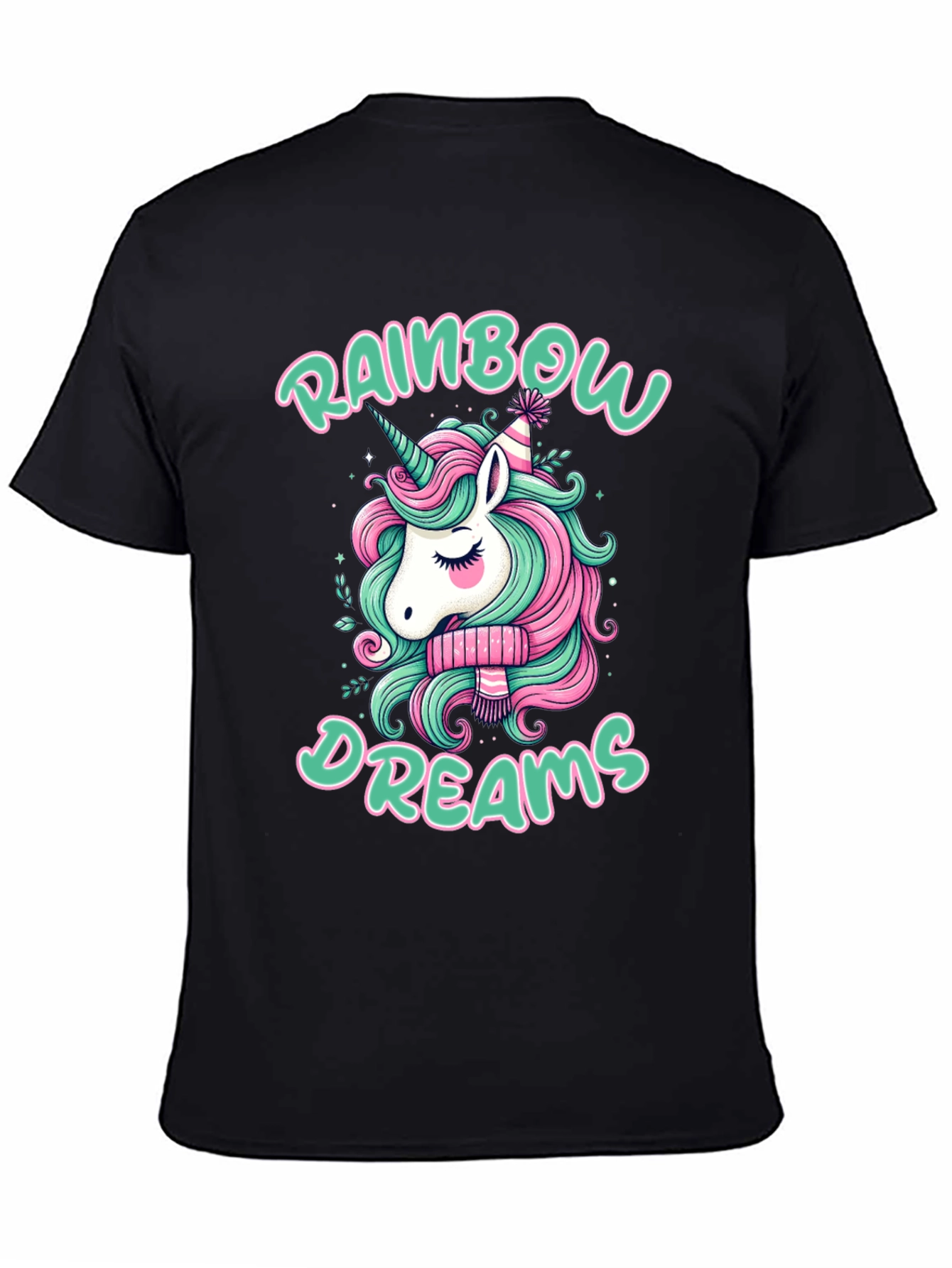 Rainbow Dreams Unicorn Graphic Tee