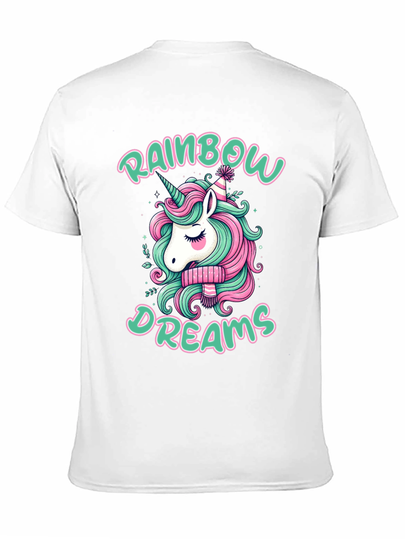 Rainbow Dreams Unicorn Graphic Tee