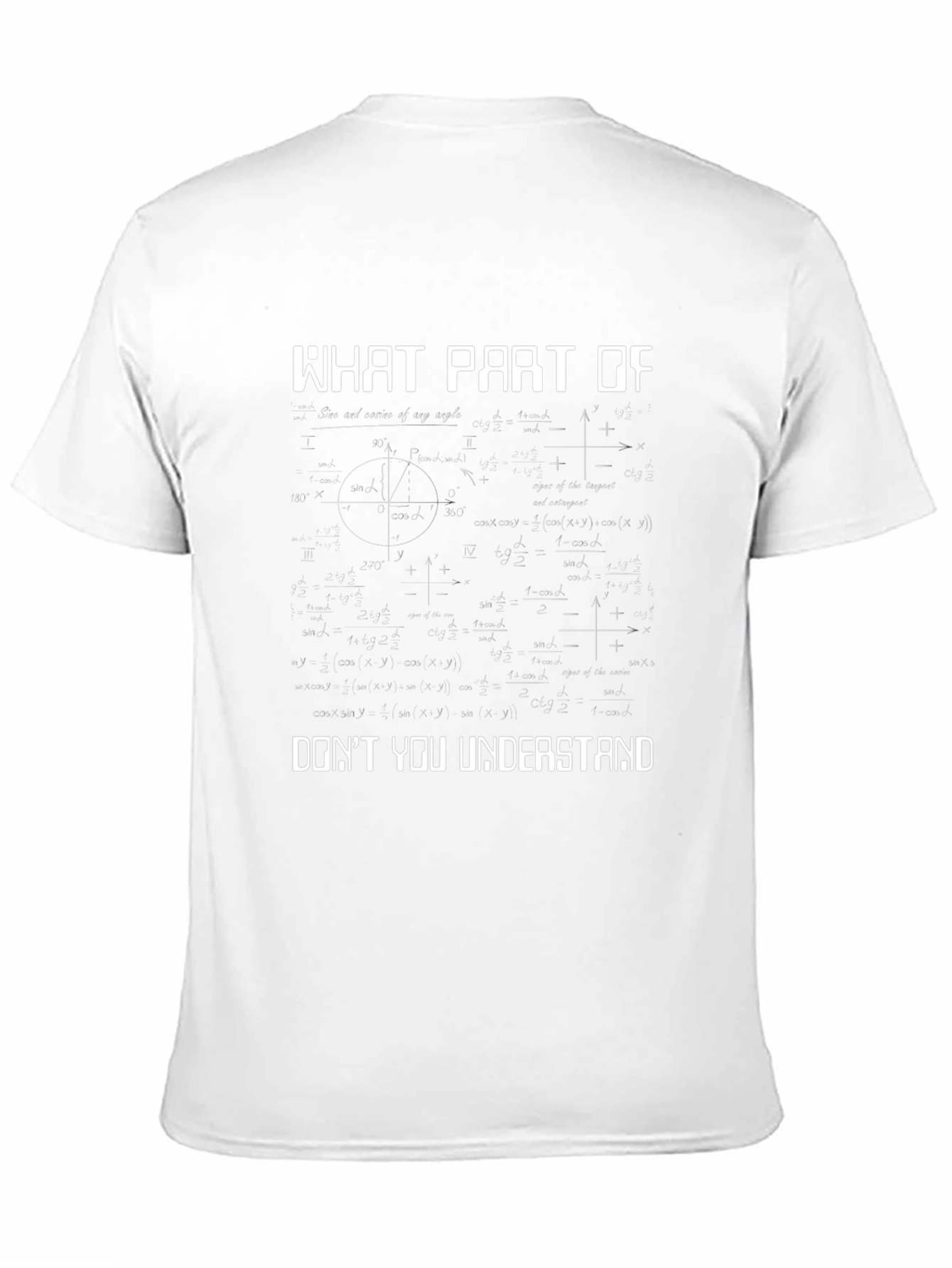 Math Equations T-Shirt - Funny Geek Tee