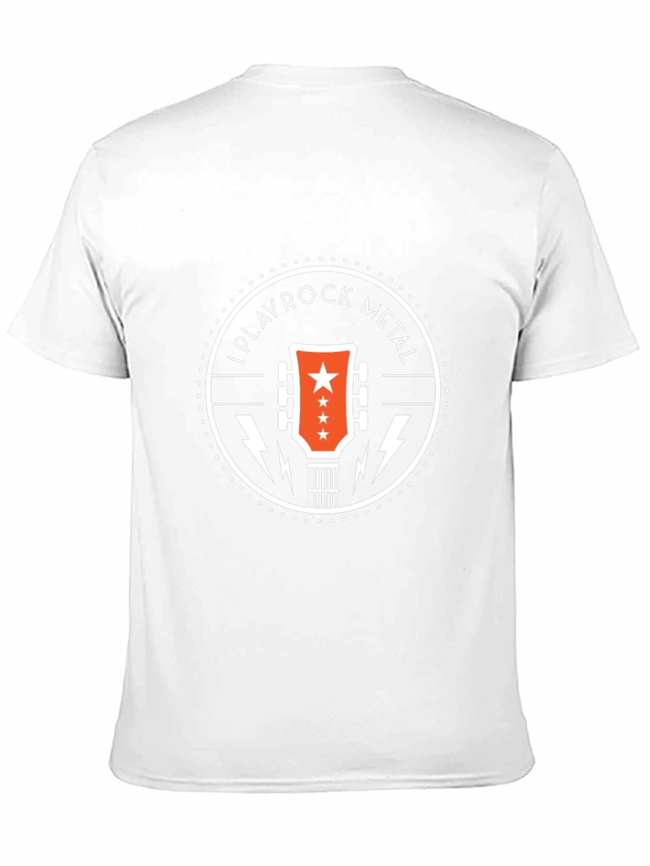 I Play Rock Metal Graphic T-Shirt