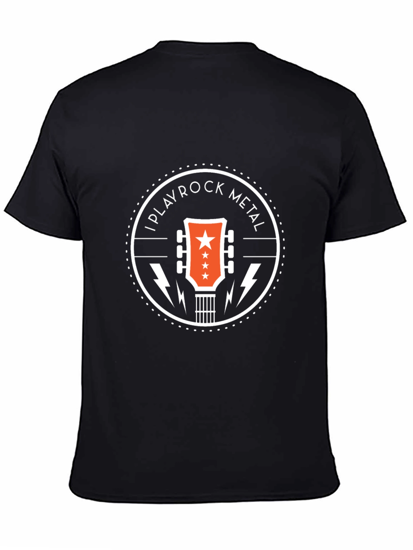 I Play Rock Metal Graphic T-Shirt
