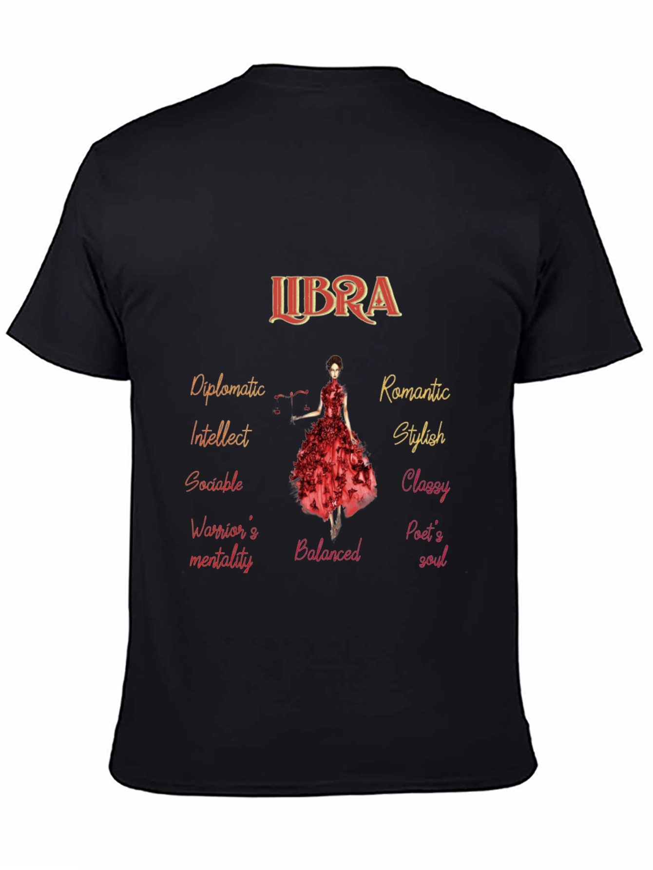 Libra Zodiac T-Shirt - Stylish Astrology Tee