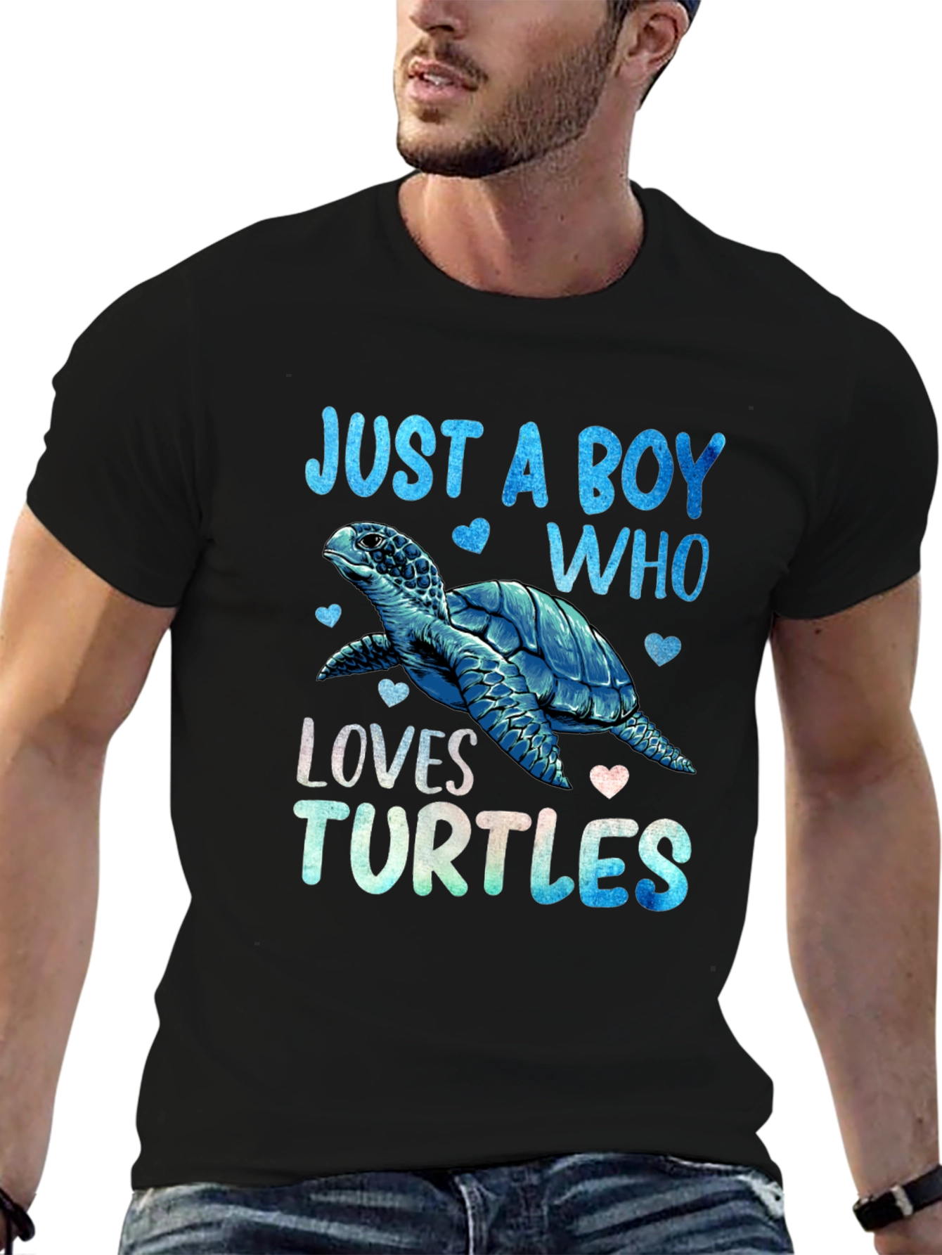 Boys Turtle Lover Graphic Tee