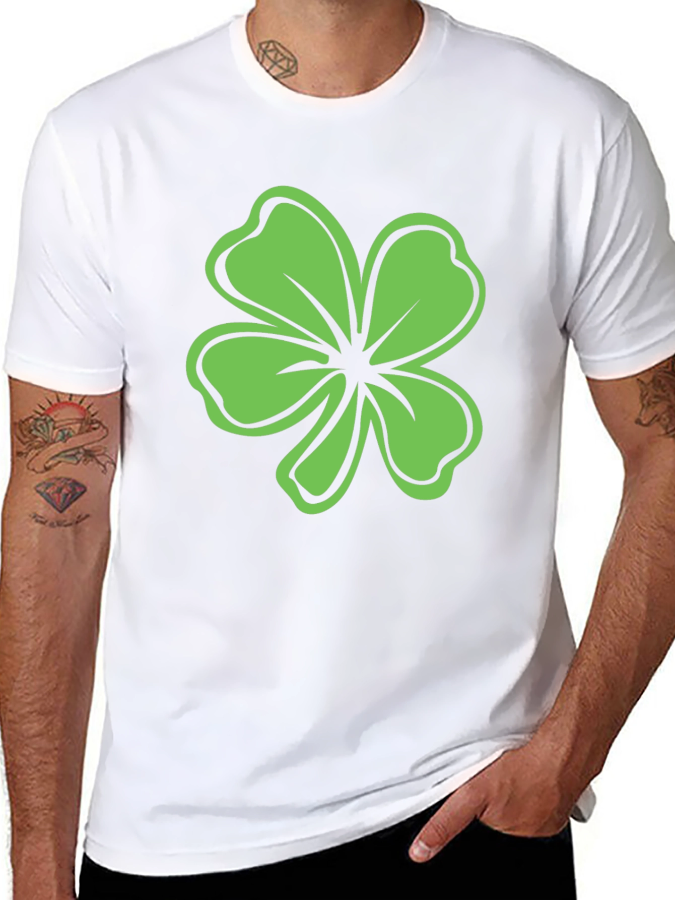 Shamrock Graphic T-Shirt - Luck of the Irish Tee