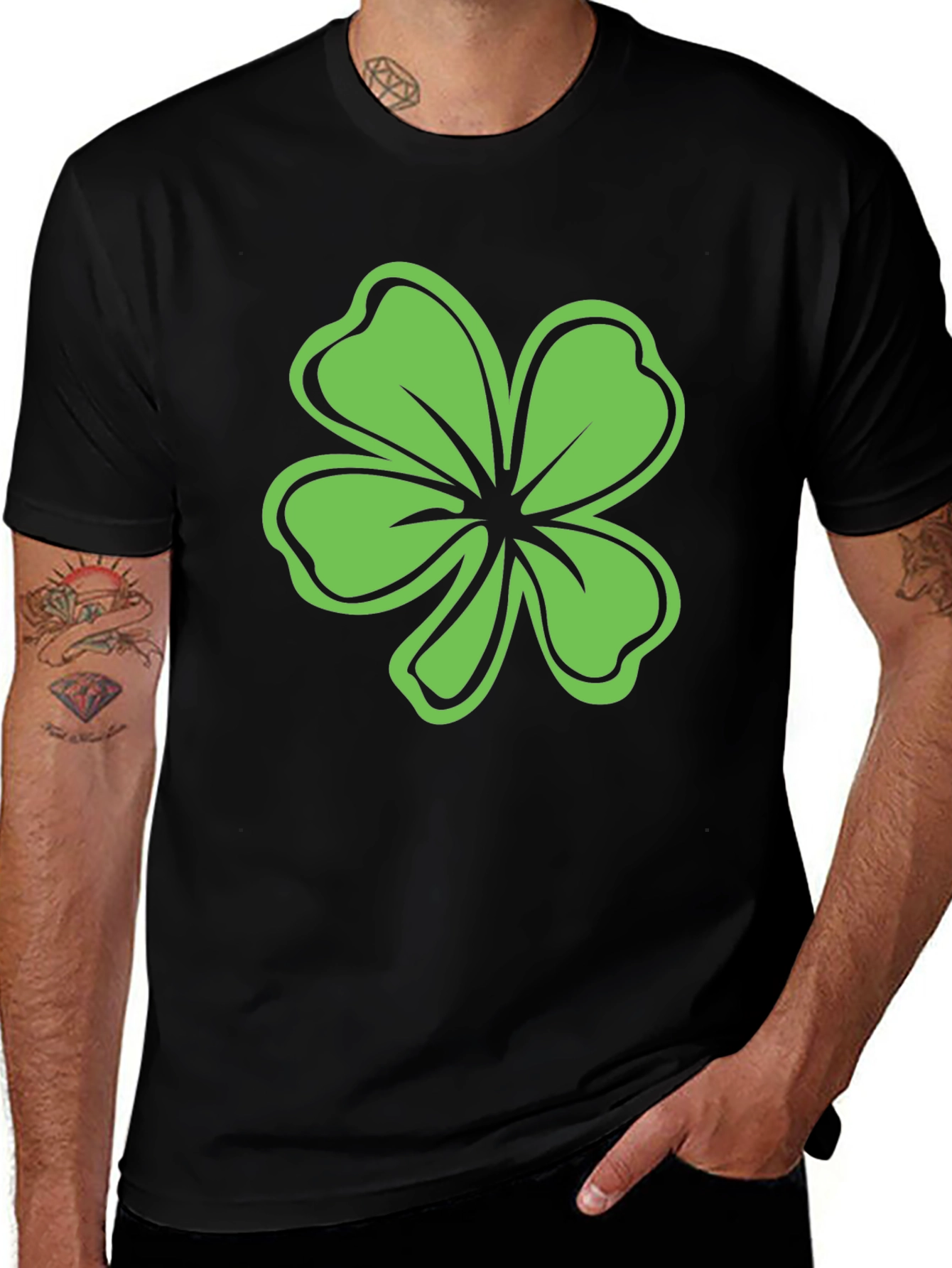Shamrock Graphic T-Shirt - Luck of the Irish Tee