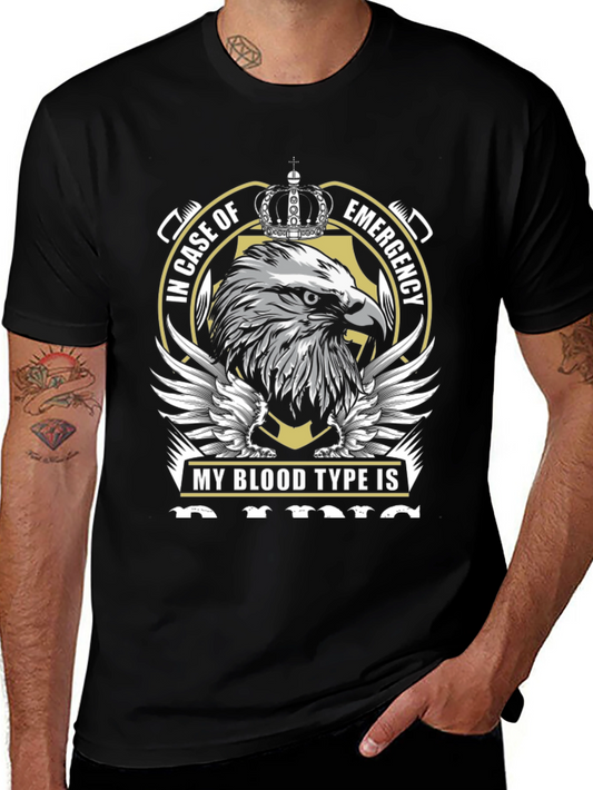 Emergency Blood Type Graphic Tee