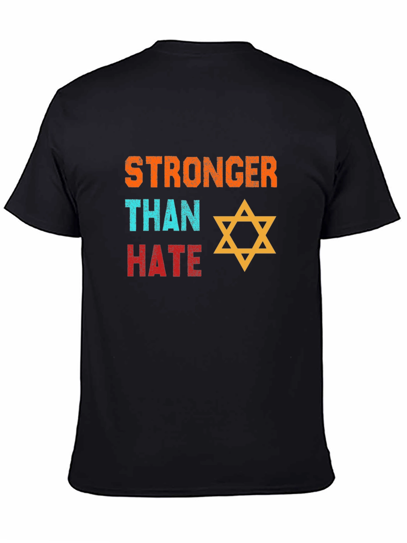Stronger Than Hate Star Graphic T-Shirt