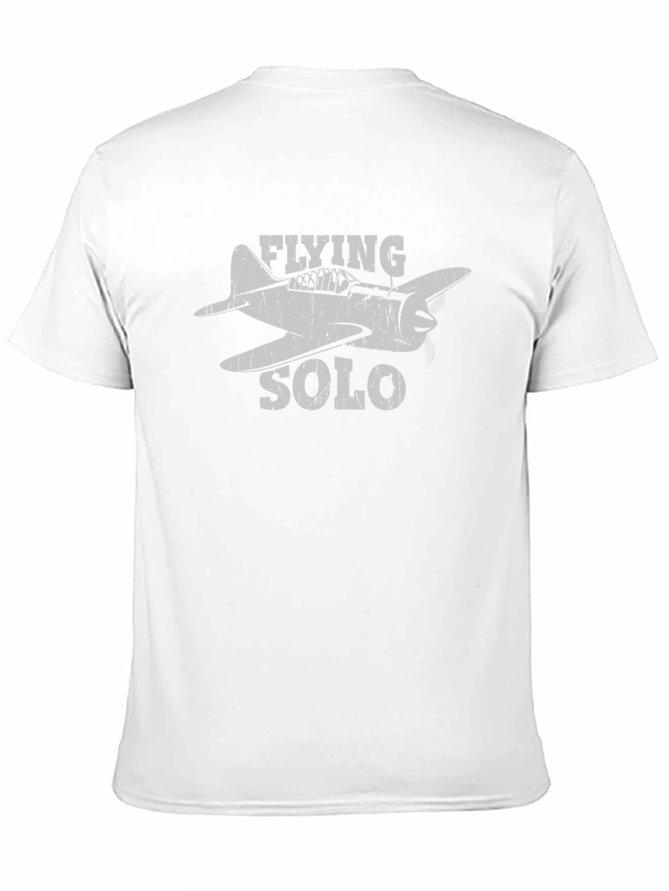 Flying Solo T-Shirt - Airplane Graphic Tee
