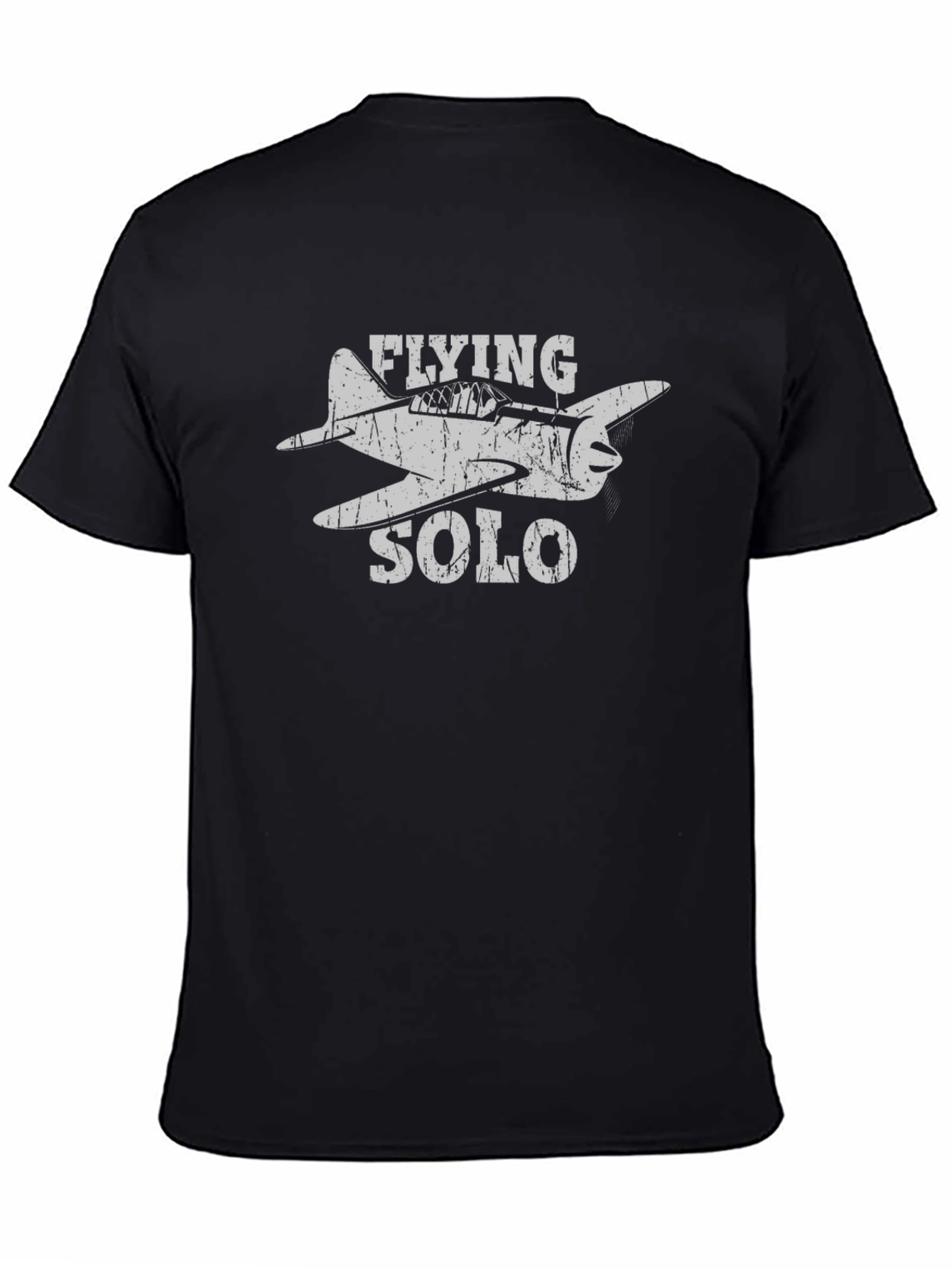 Flying Solo T-Shirt - Airplane Graphic Tee