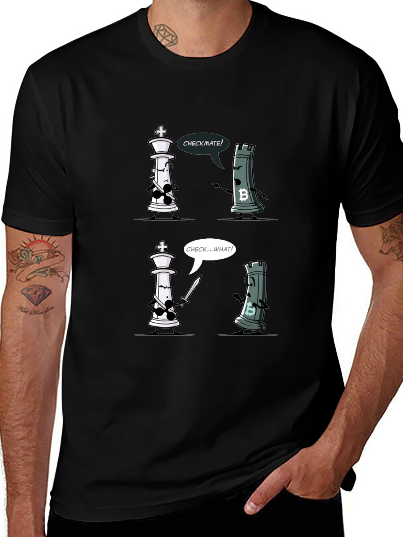 Chess King Checkmate T-Shirt