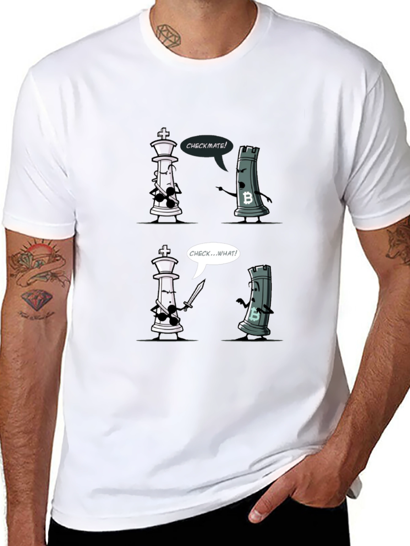 Chess King Checkmate T-Shirt