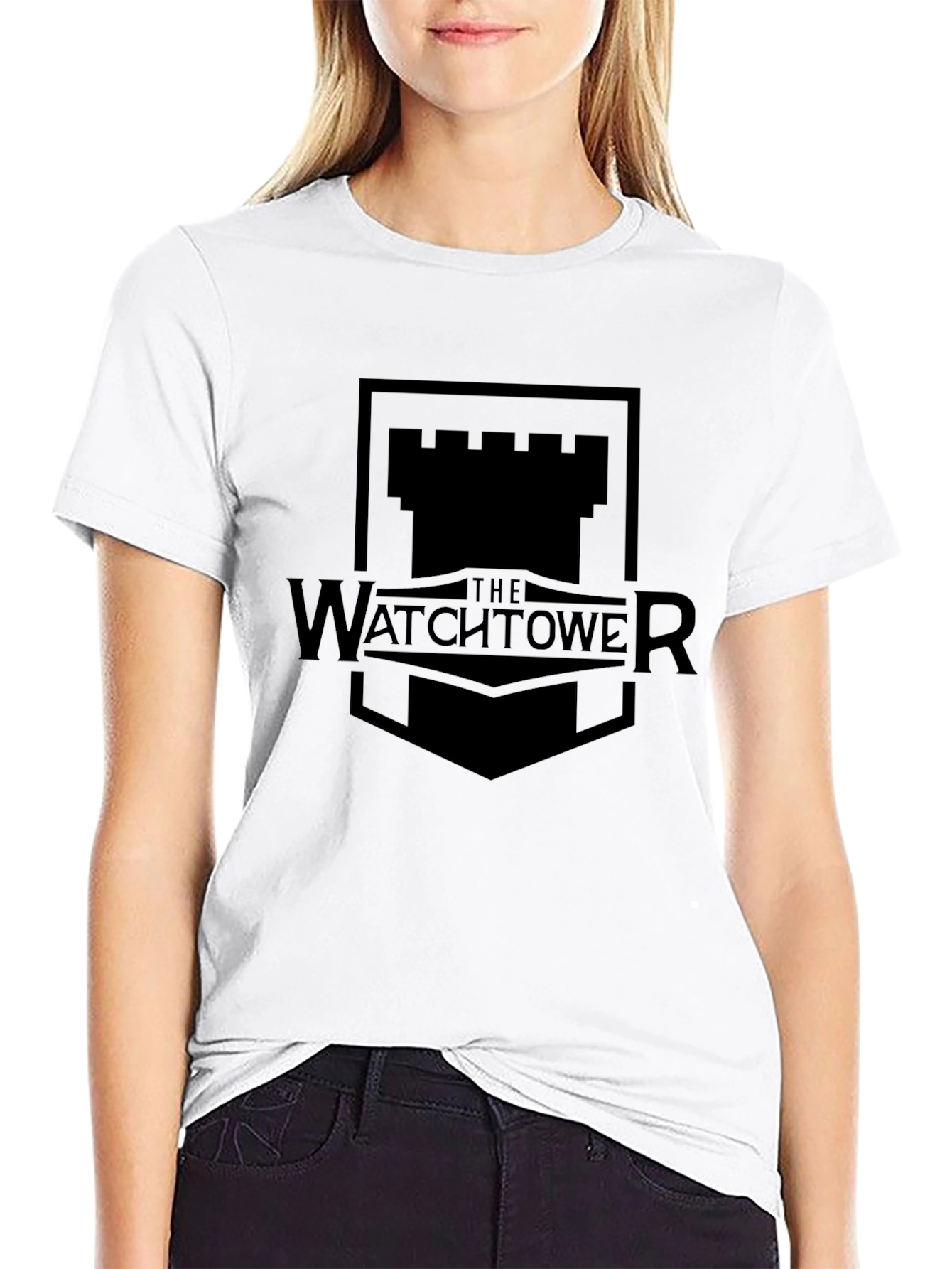 The Watchtower Black Graphic Tee