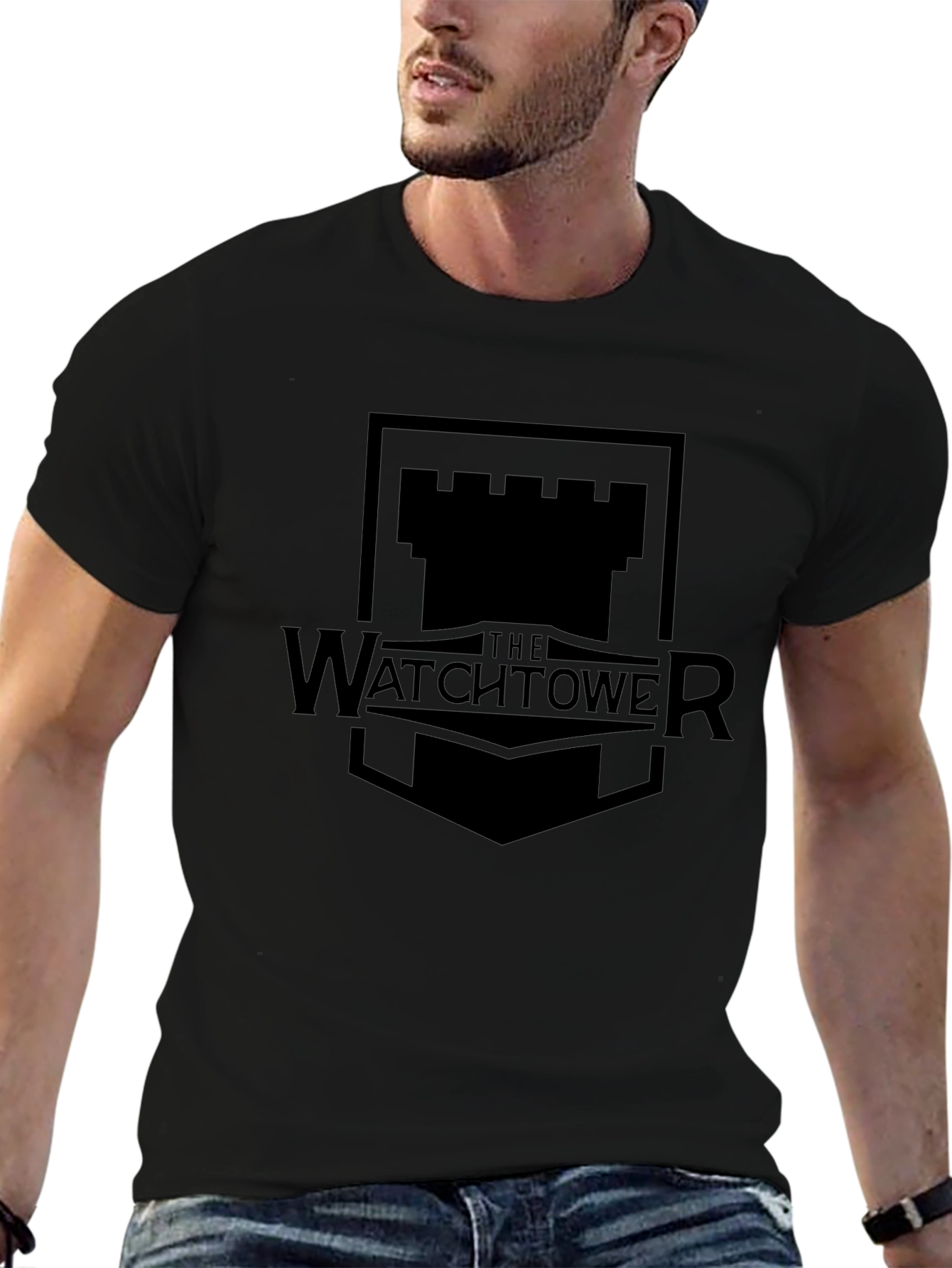 The Watchtower Black Graphic Tee