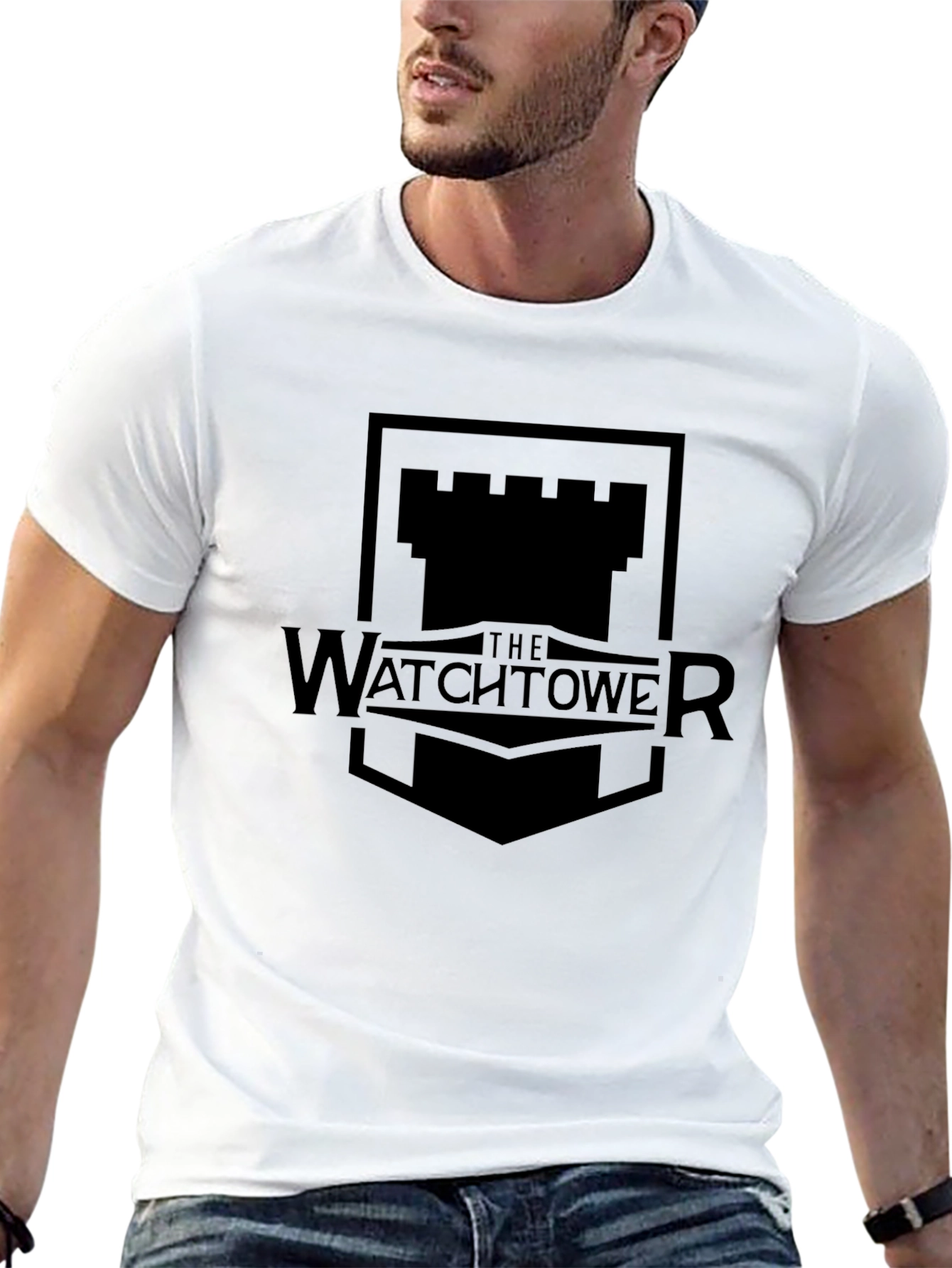 The Watchtower Black Graphic Tee