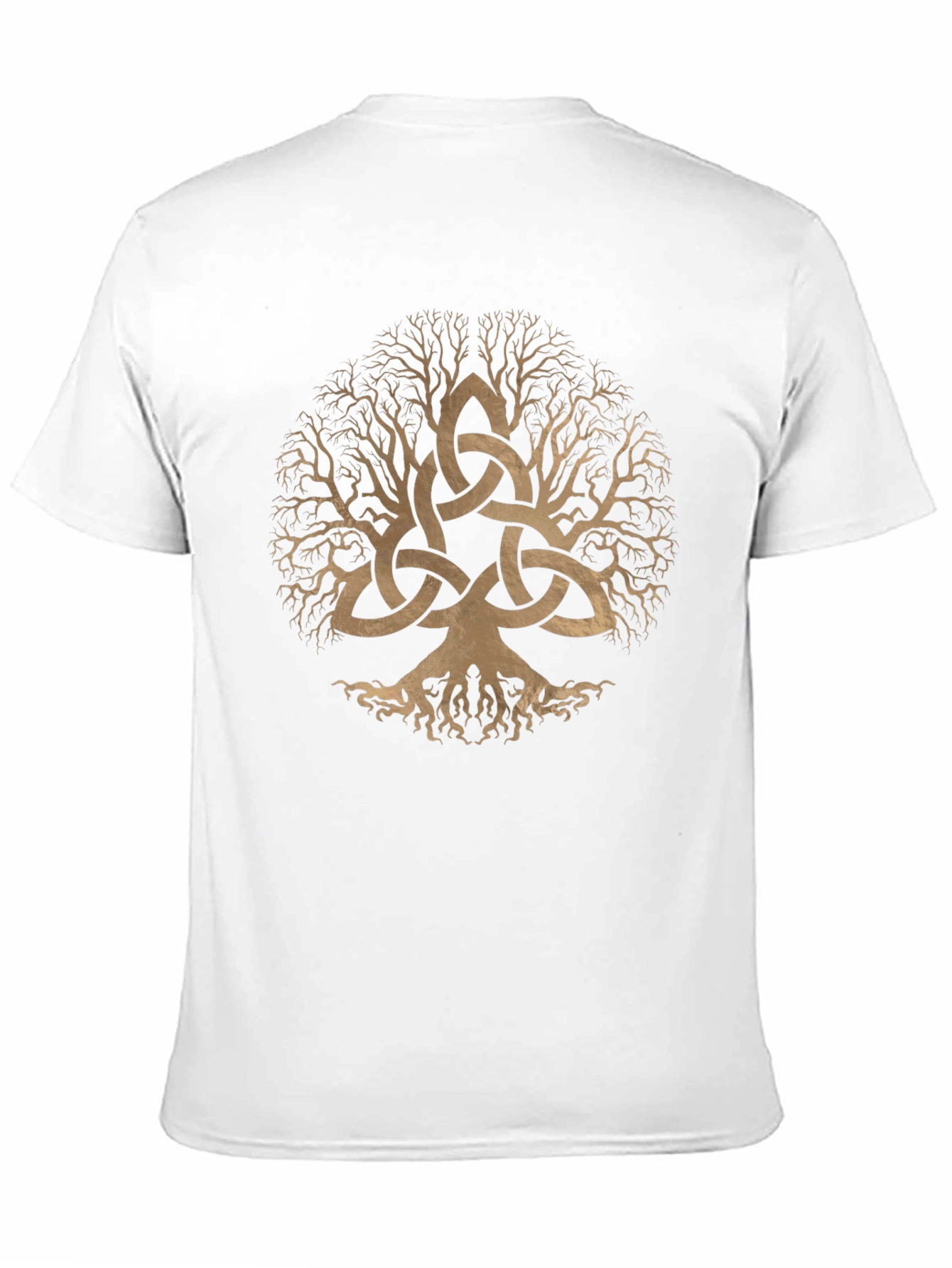 Celtic Tree of Life Graphic Tee - Black