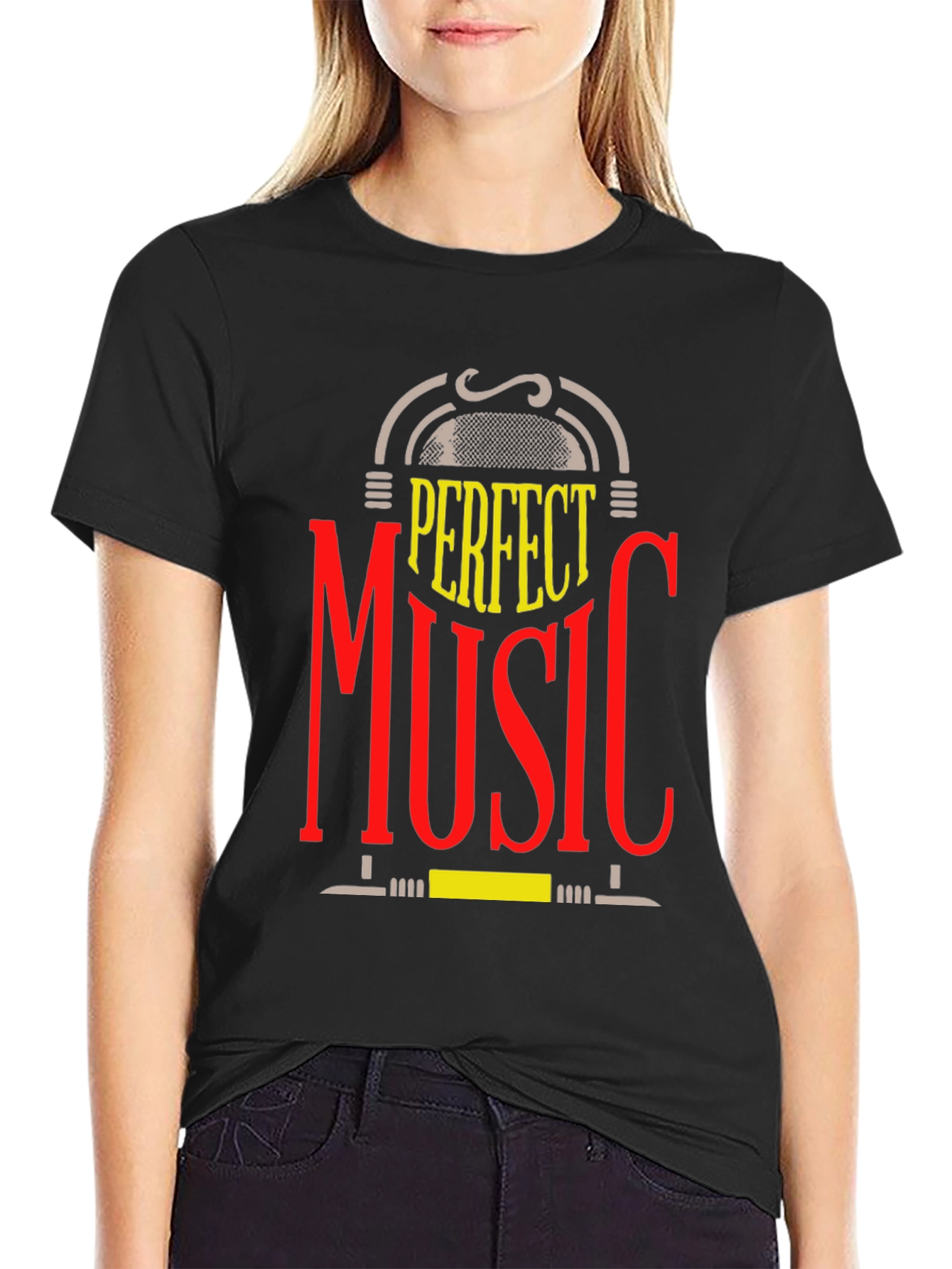 Perfect Music Jukebox Graphic Tee