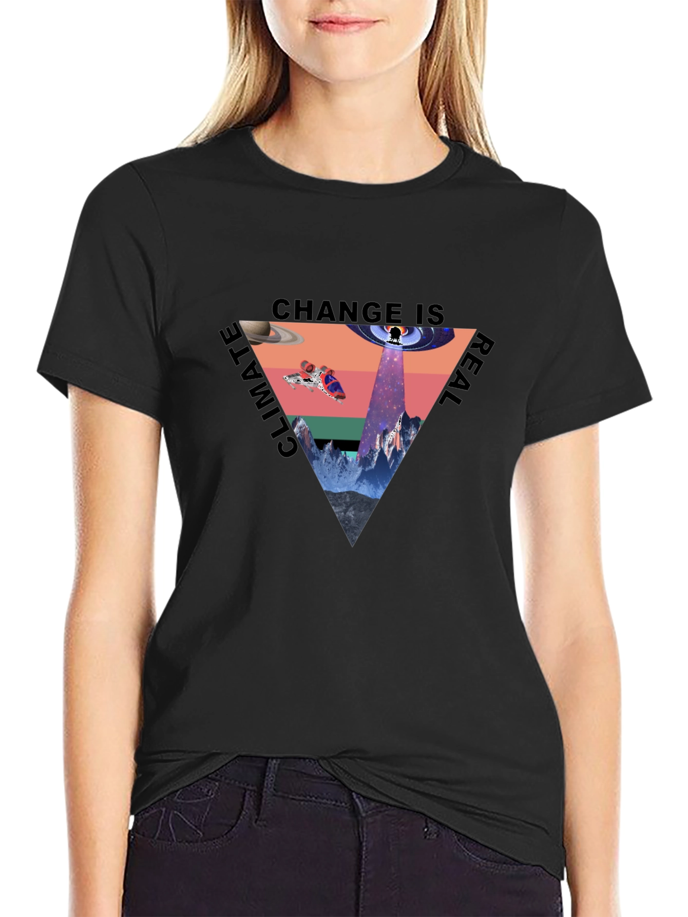 Climate Change Is Real Graphic Tee