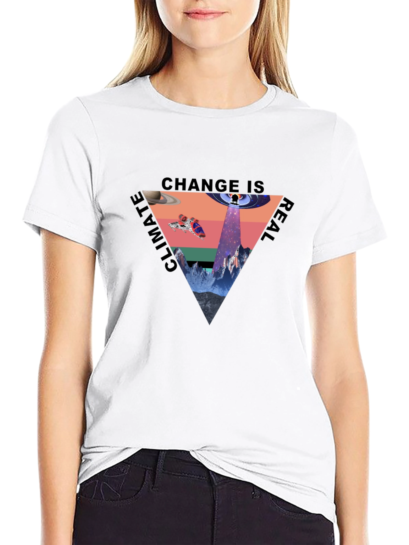 Climate Change Is Real Graphic Tee