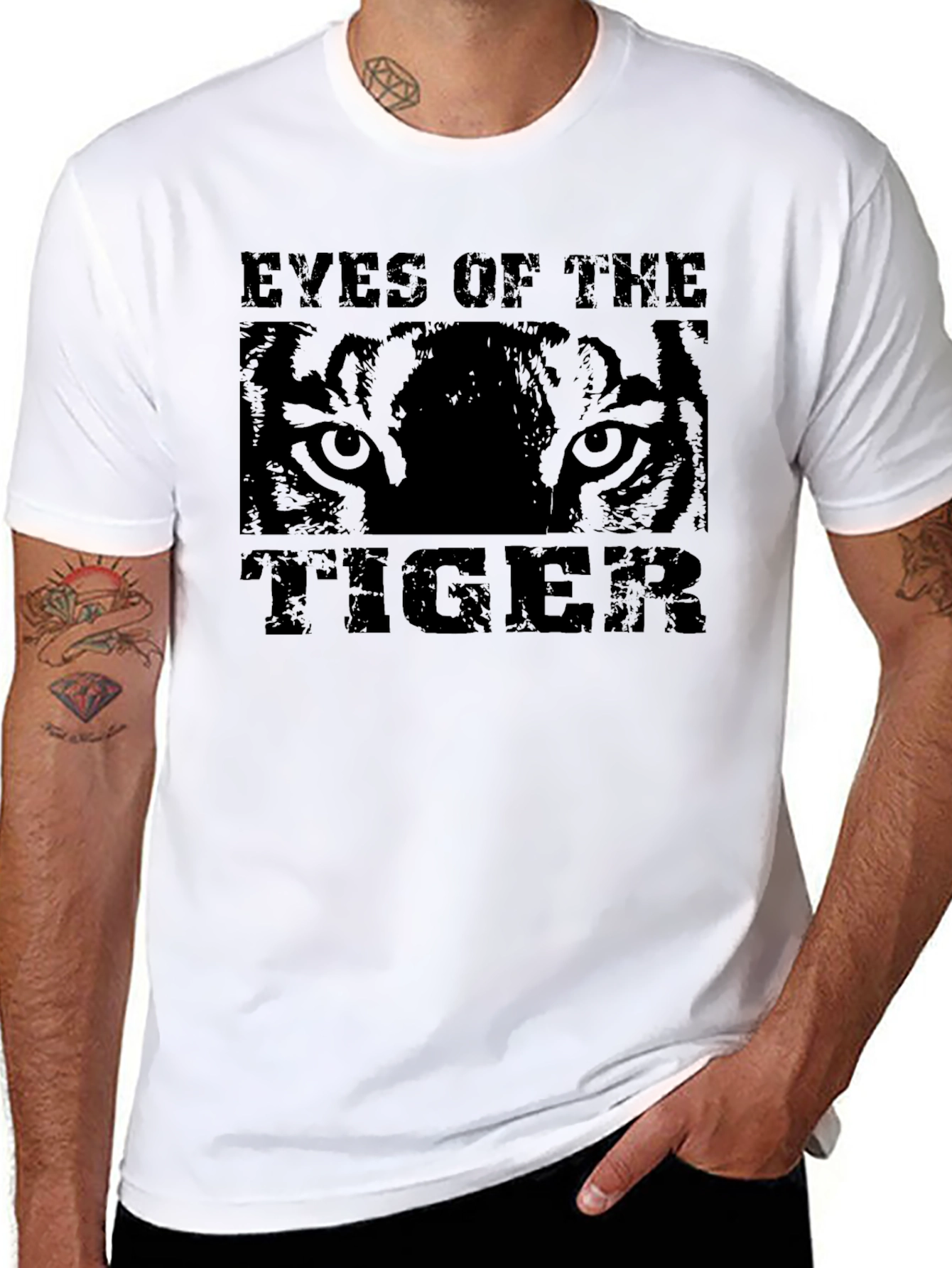 Eyes of the Tiger Graphic T-Shirt