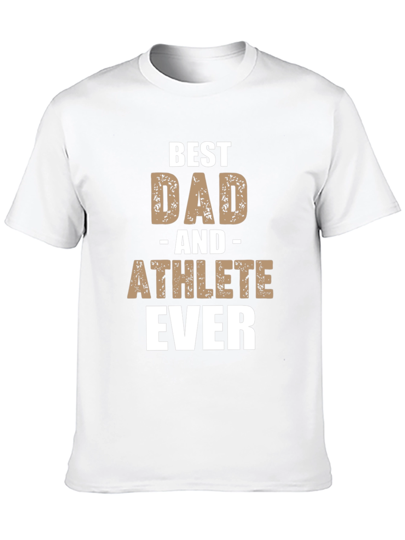 Best Dad and Athlete Ever T-Shirt - Perfect Gift