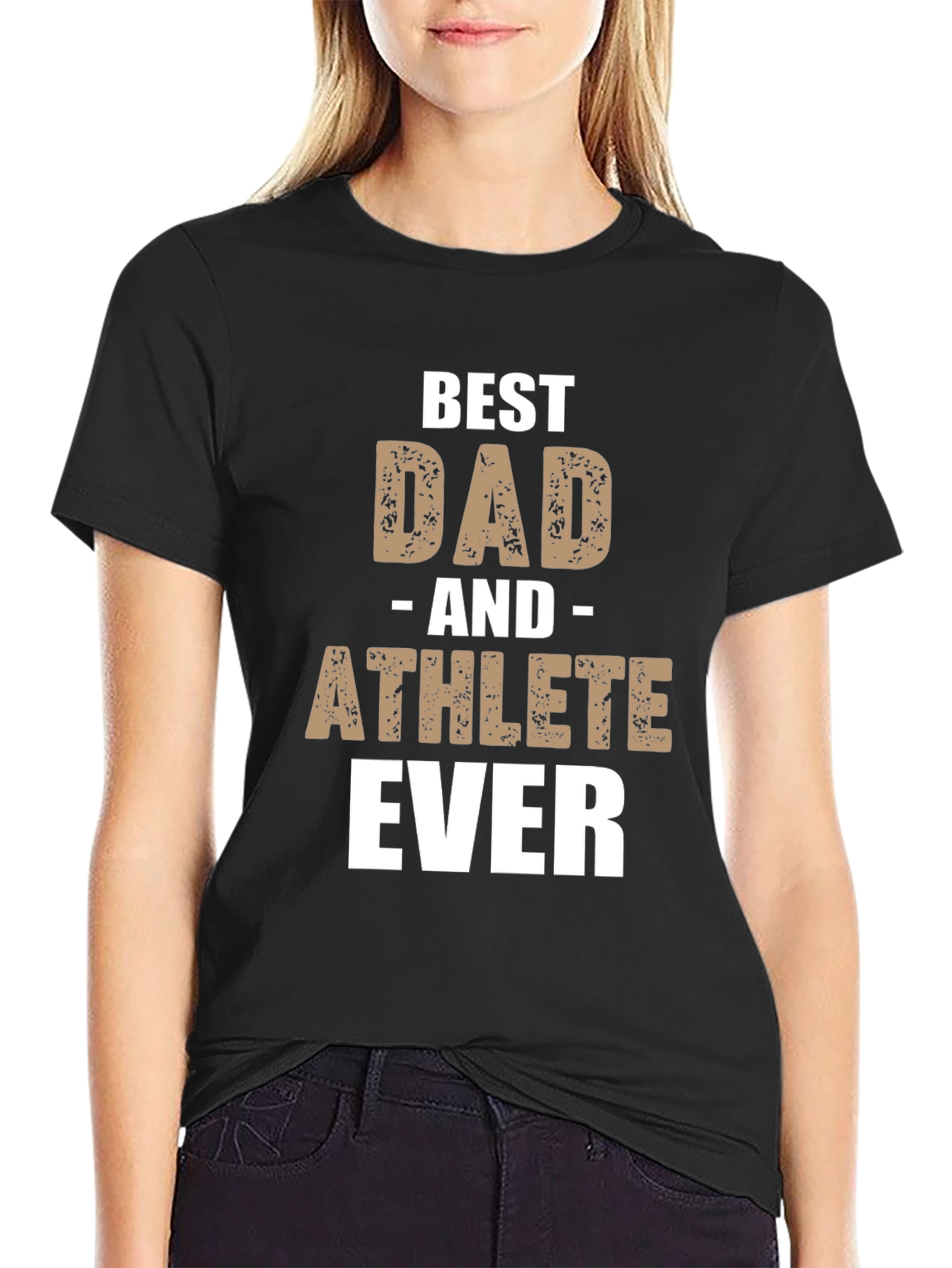 Best Dad and Athlete Ever T-Shirt - Perfect Gift