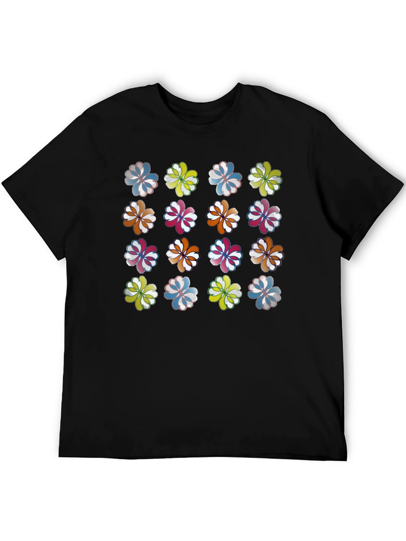 Floral Print T-Shirt - Stylish Everyday Wear