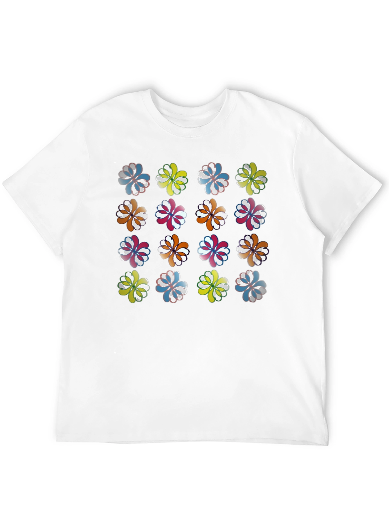 Floral Print T-Shirt - Stylish Everyday Wear