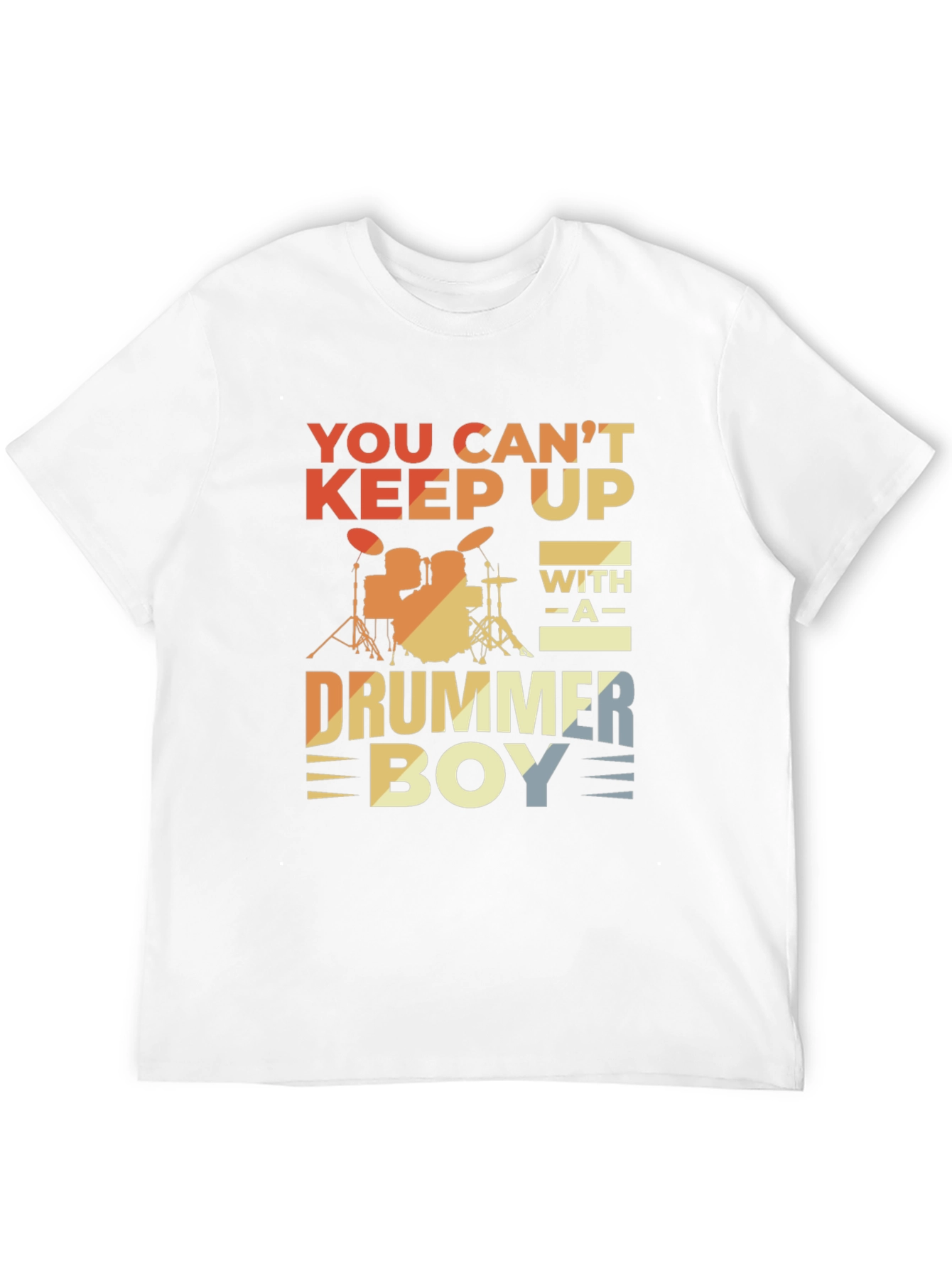 Drummer Boy Graphic Tee - Music Lover T-Shirt