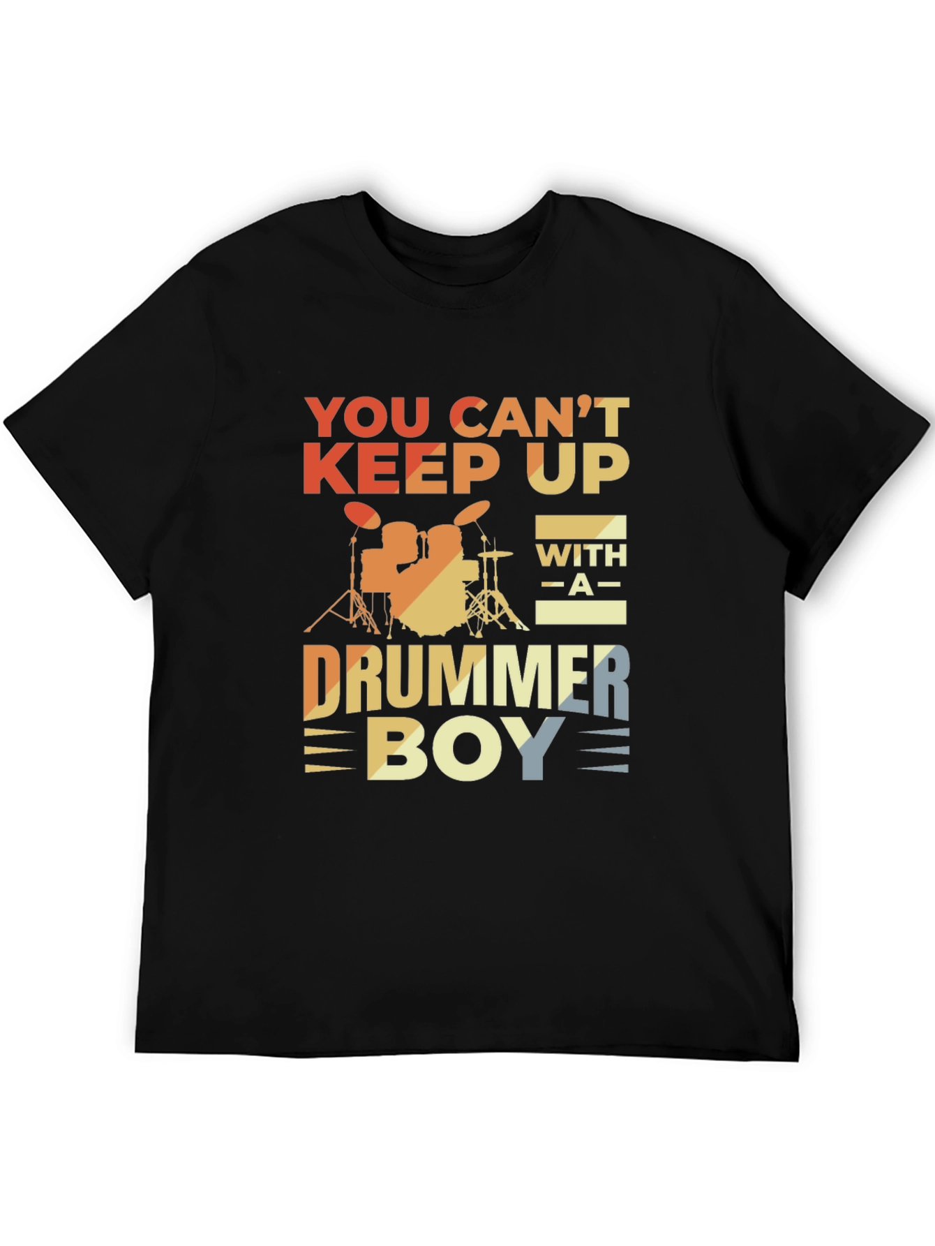 Drummer Boy Graphic Tee - Music Lover T-Shirt