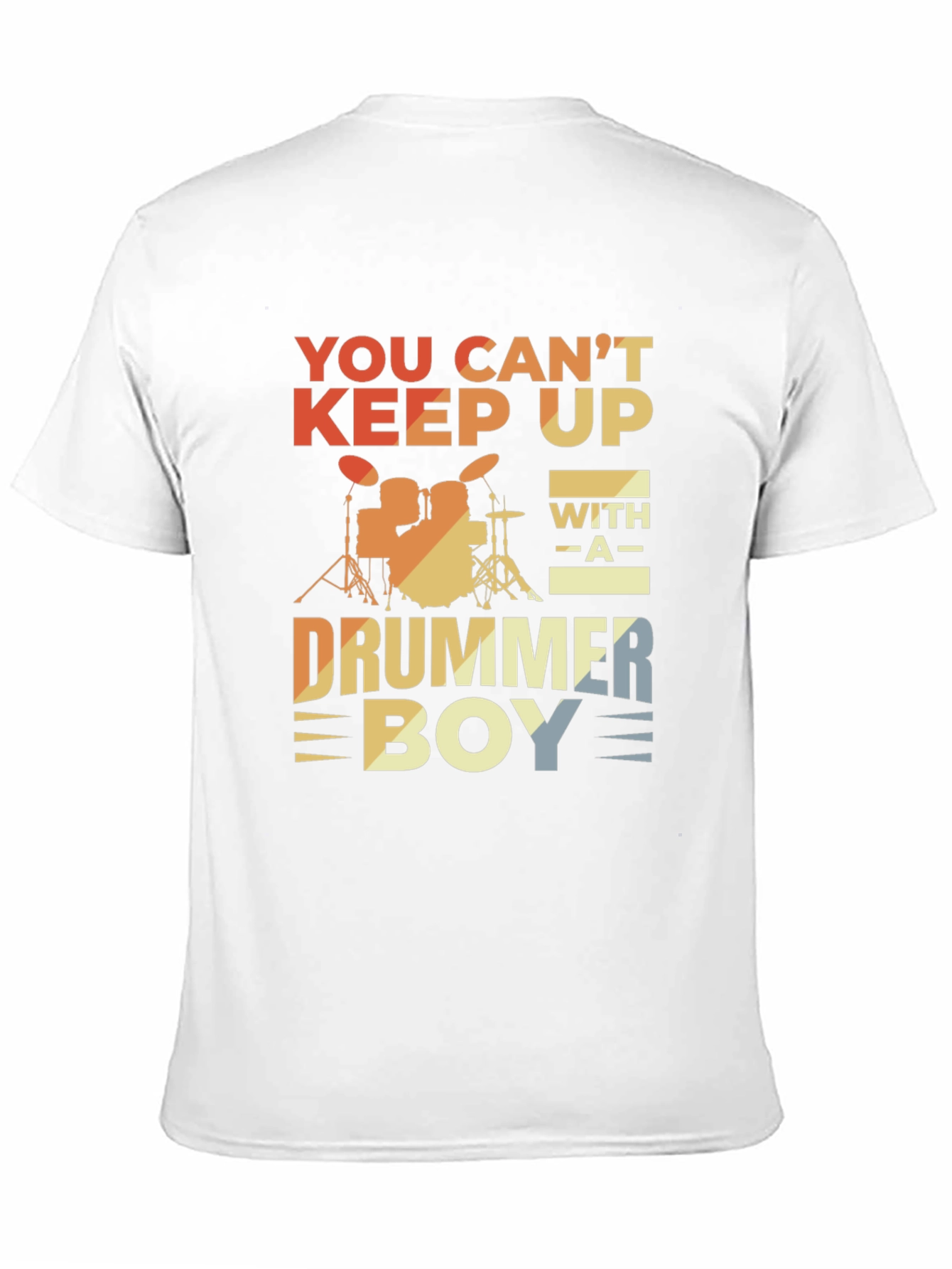 Drummer Boy Graphic Tee - Music Lover T-Shirt
