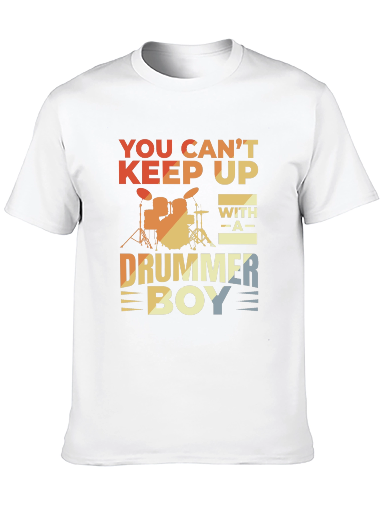 Drummer Boy Graphic Tee - Music Lover T-Shirt