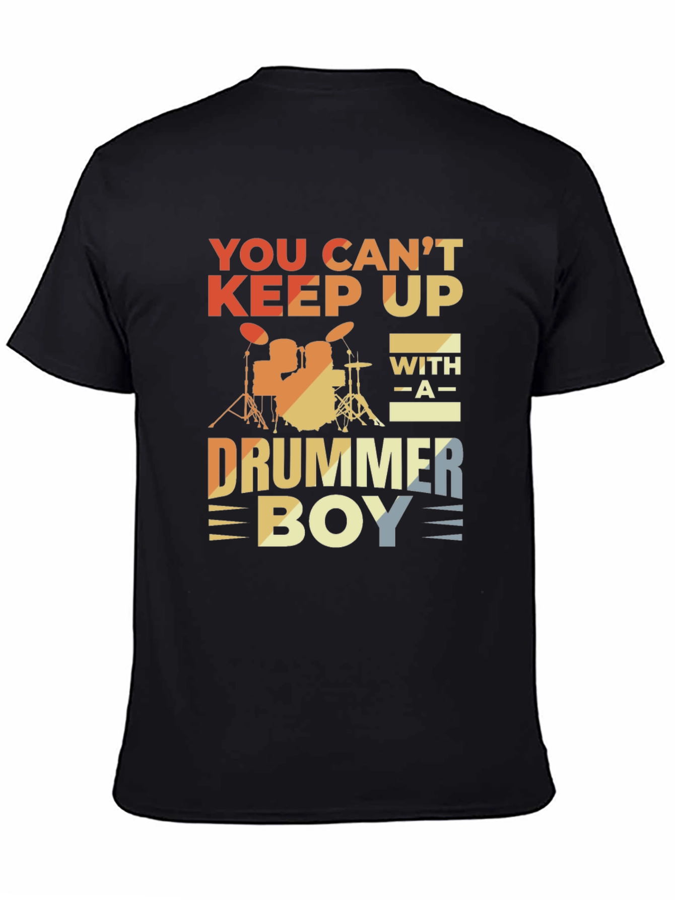 Drummer Boy Graphic Tee - Music Lover T-Shirt