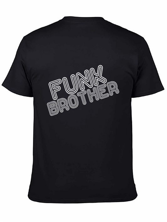 Funk Brother Black T-Shirt - Retro Style