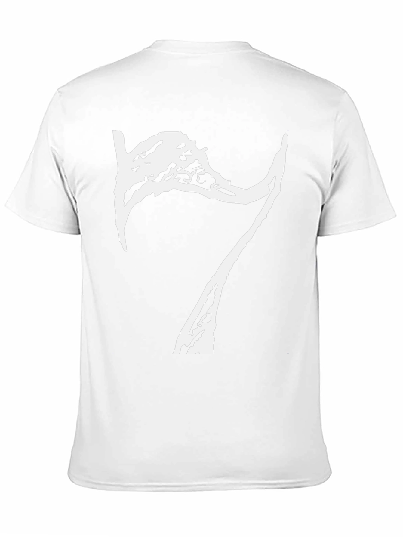 Abstract 7 Graphic Black T-Shirt