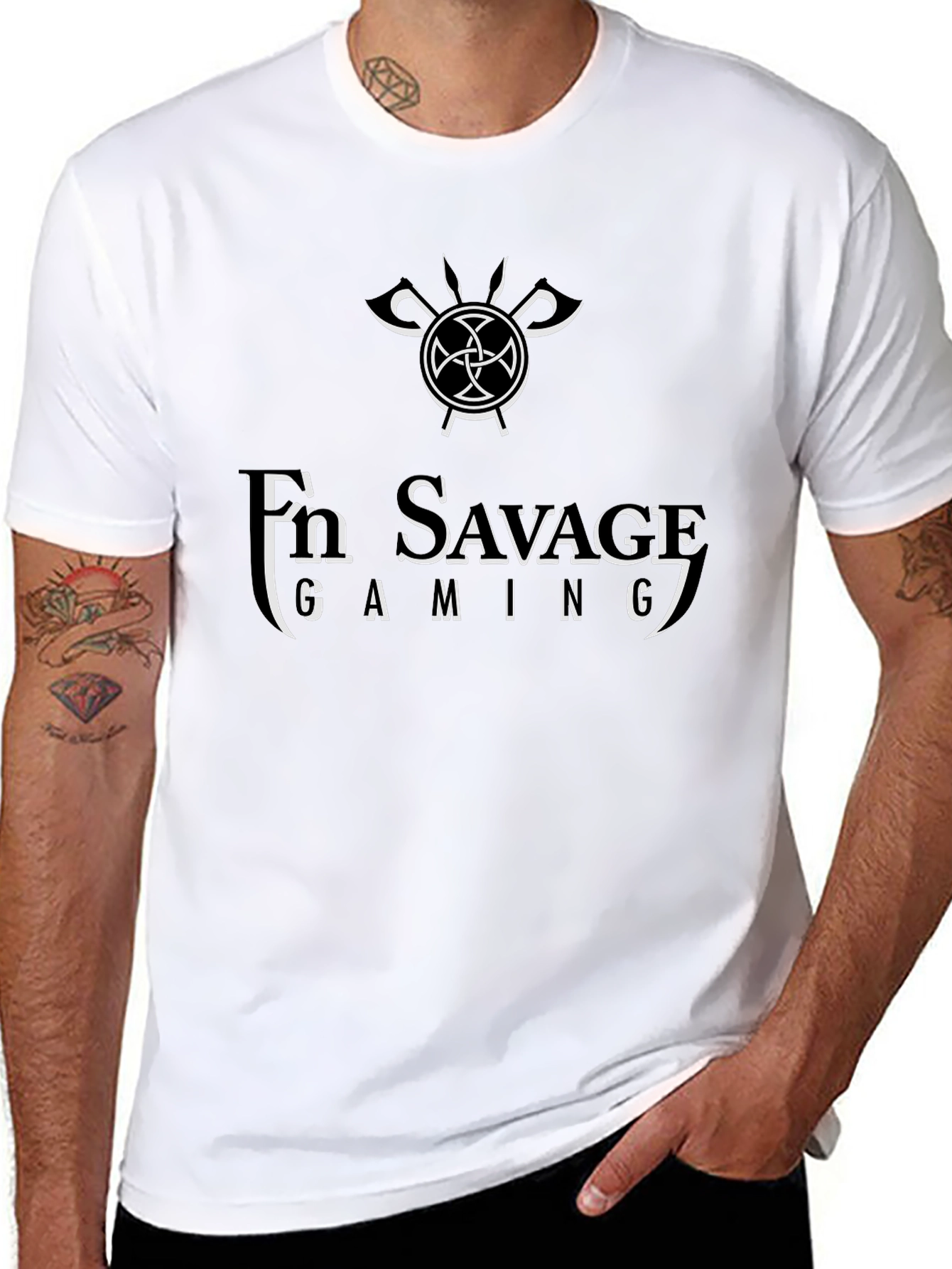 Ph Savage Gaming T-Shirt - Black Graphic Tee