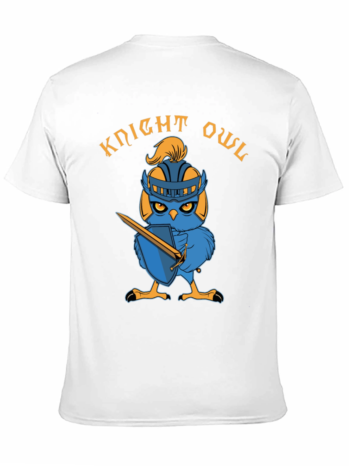 Knight Owl Graphic T-Shirt - Cotton Tee