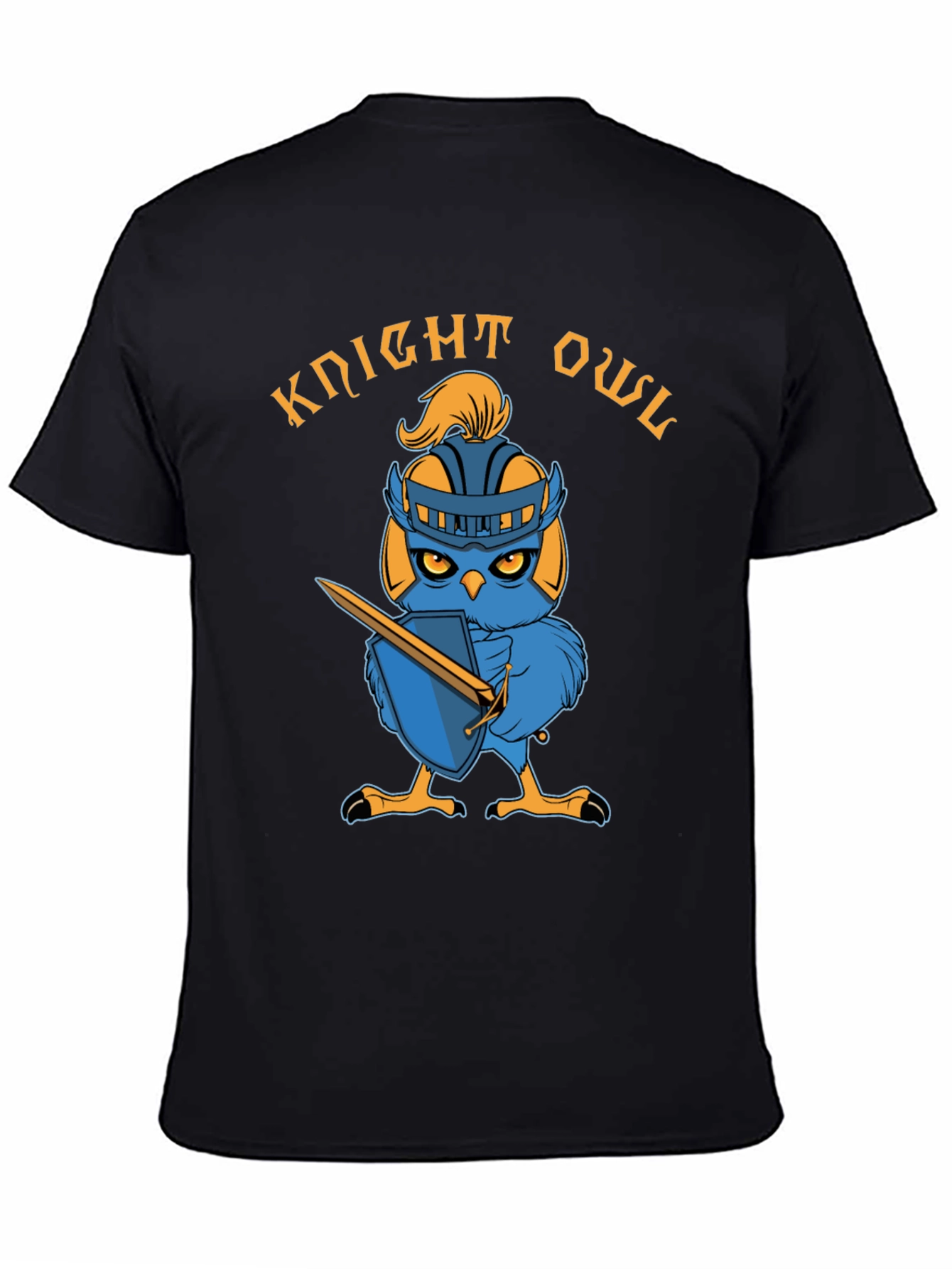 Knight Owl Graphic T-Shirt - Cotton Tee