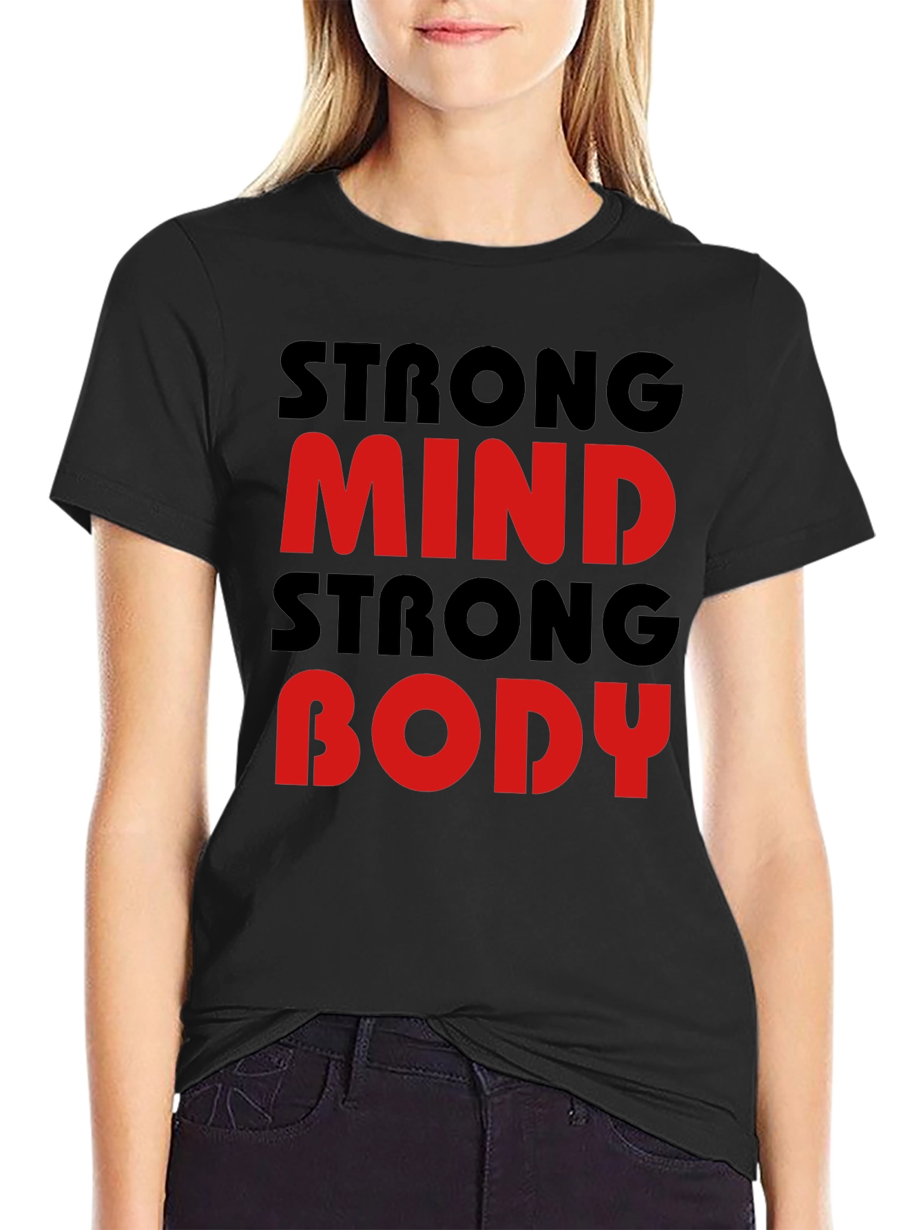 Strong Mind Strong Body Graphic Tee