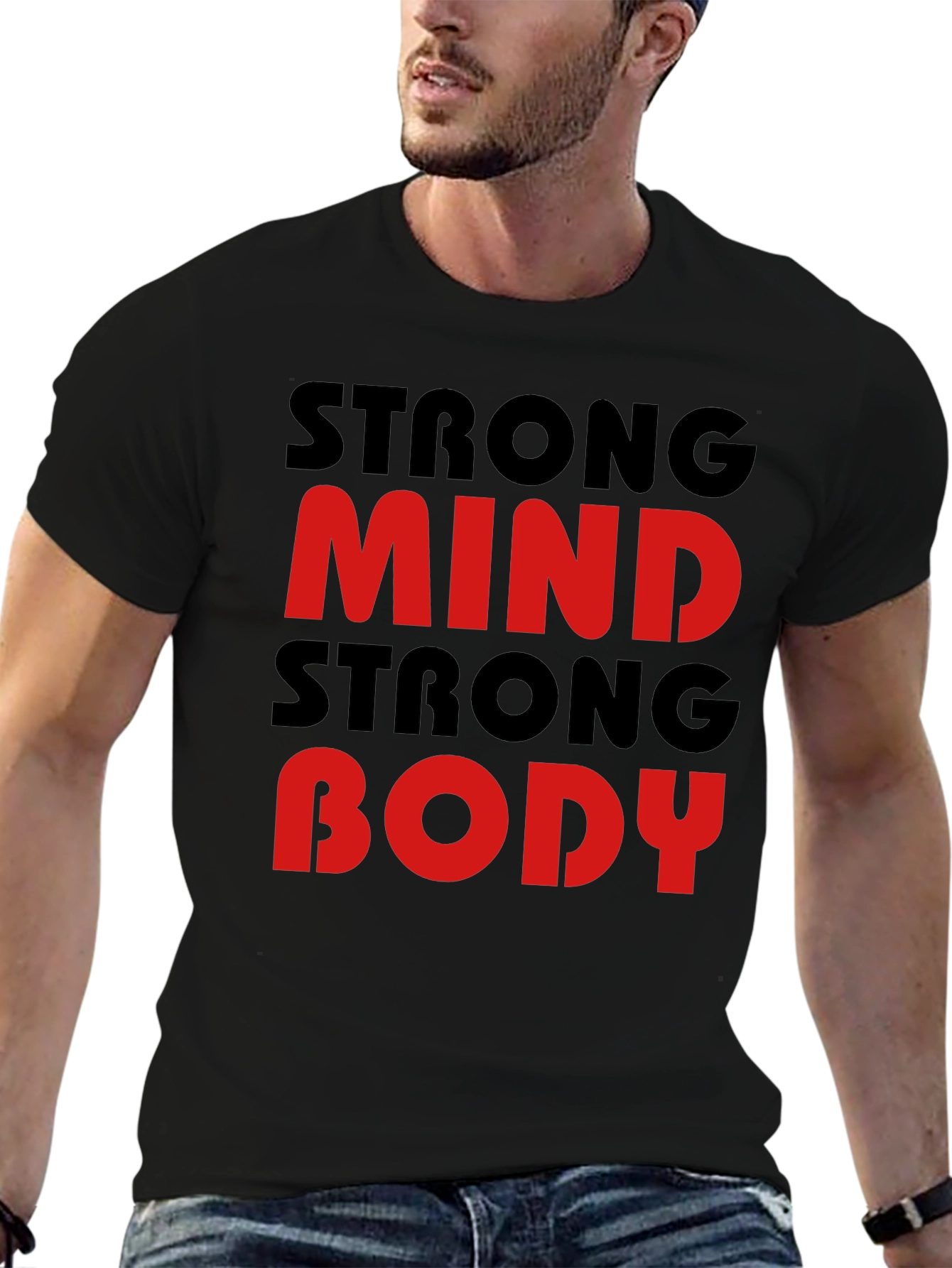 Strong Mind Strong Body Graphic Tee