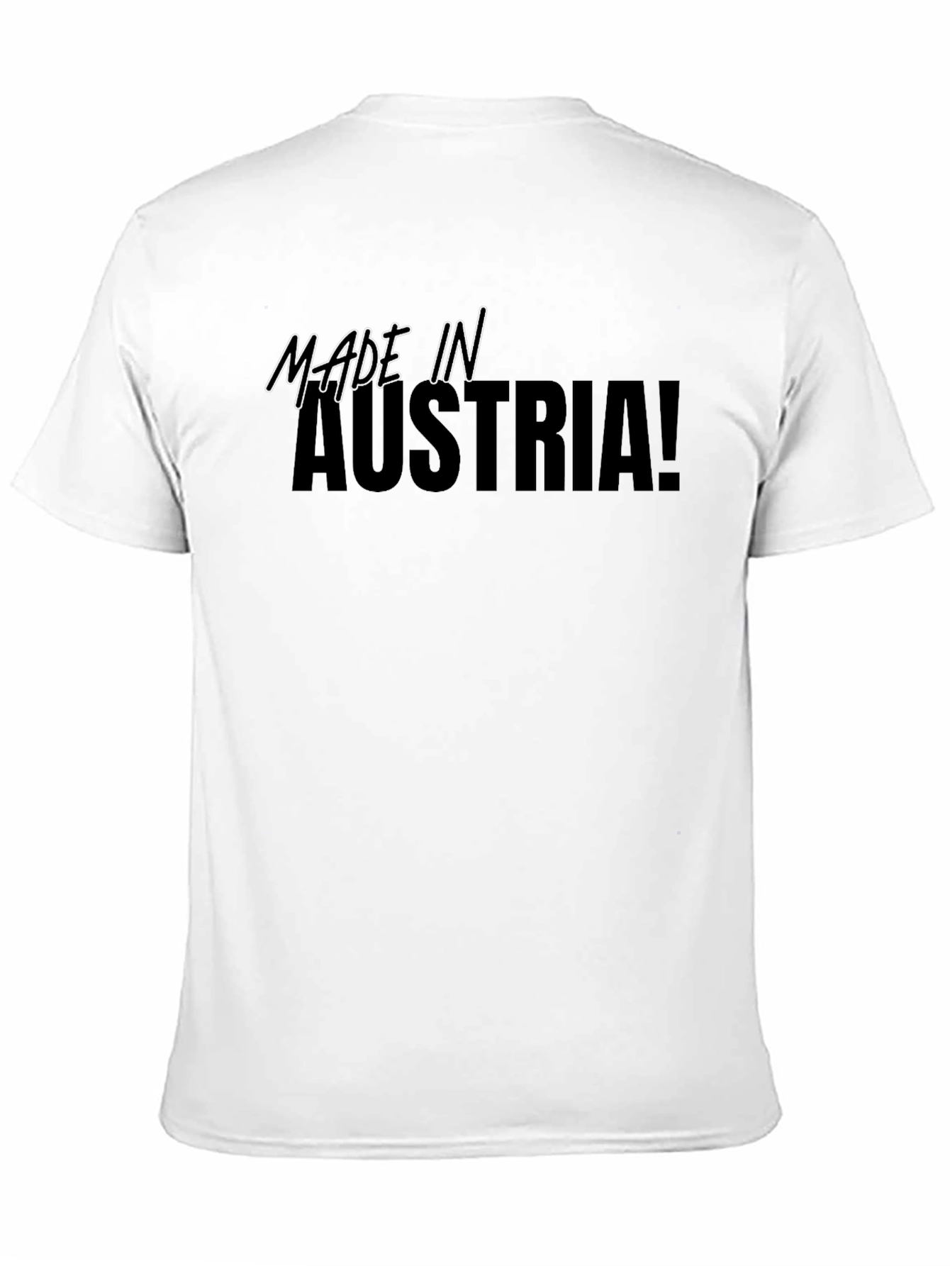 Made in Austria T-Shirt - Black Graphic Tee