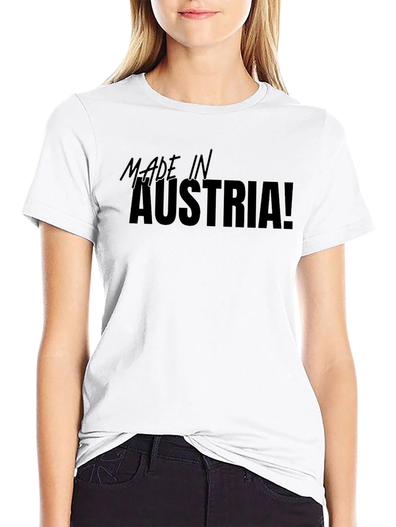 Made in Austria T-Shirt - Black Graphic Tee