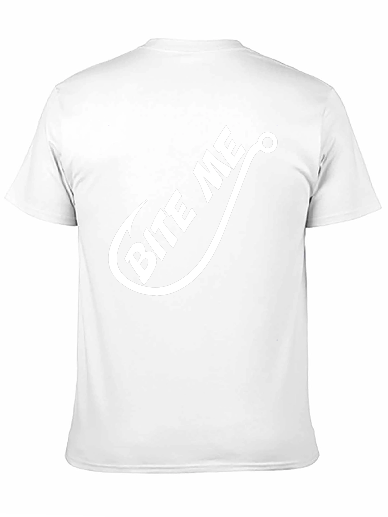 Bite Me T-Shirt - Funny Fishing Hook Tee