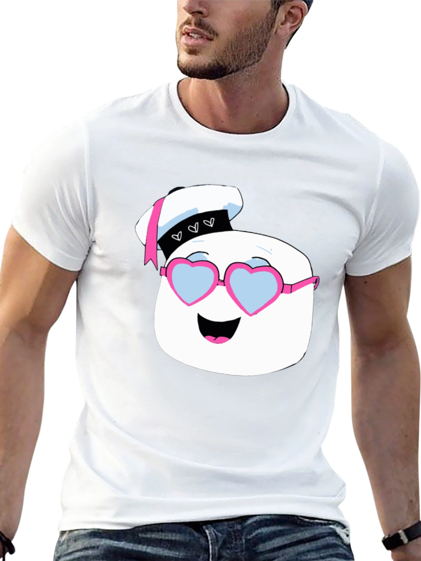 Stay Puft Marshmallow Man Valentines T-Shirt