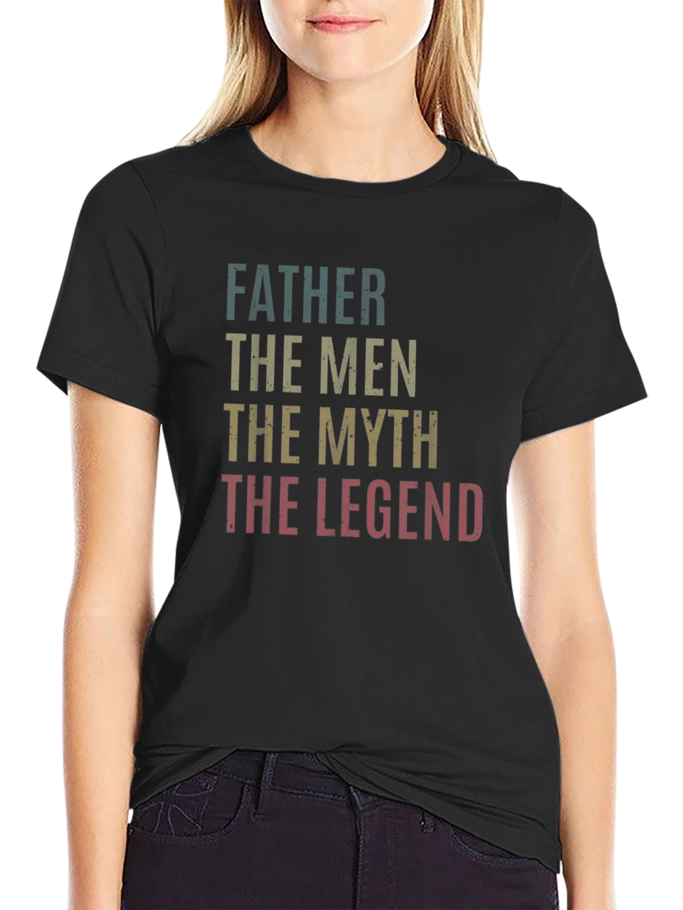 Father The Legend Graphic Tee - Perfect Dad Gift