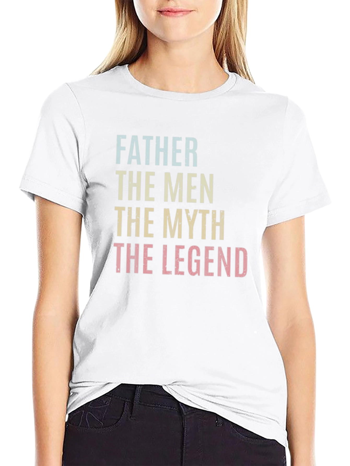Father The Legend Graphic Tee - Perfect Dad Gift