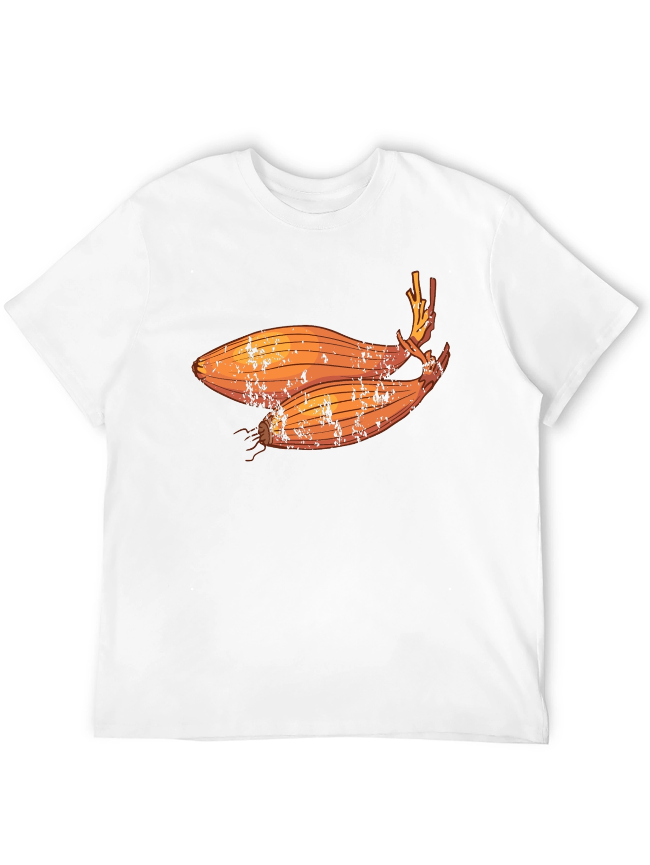 Shallot Graphic T-Shirt - Black Crew Neck Tee