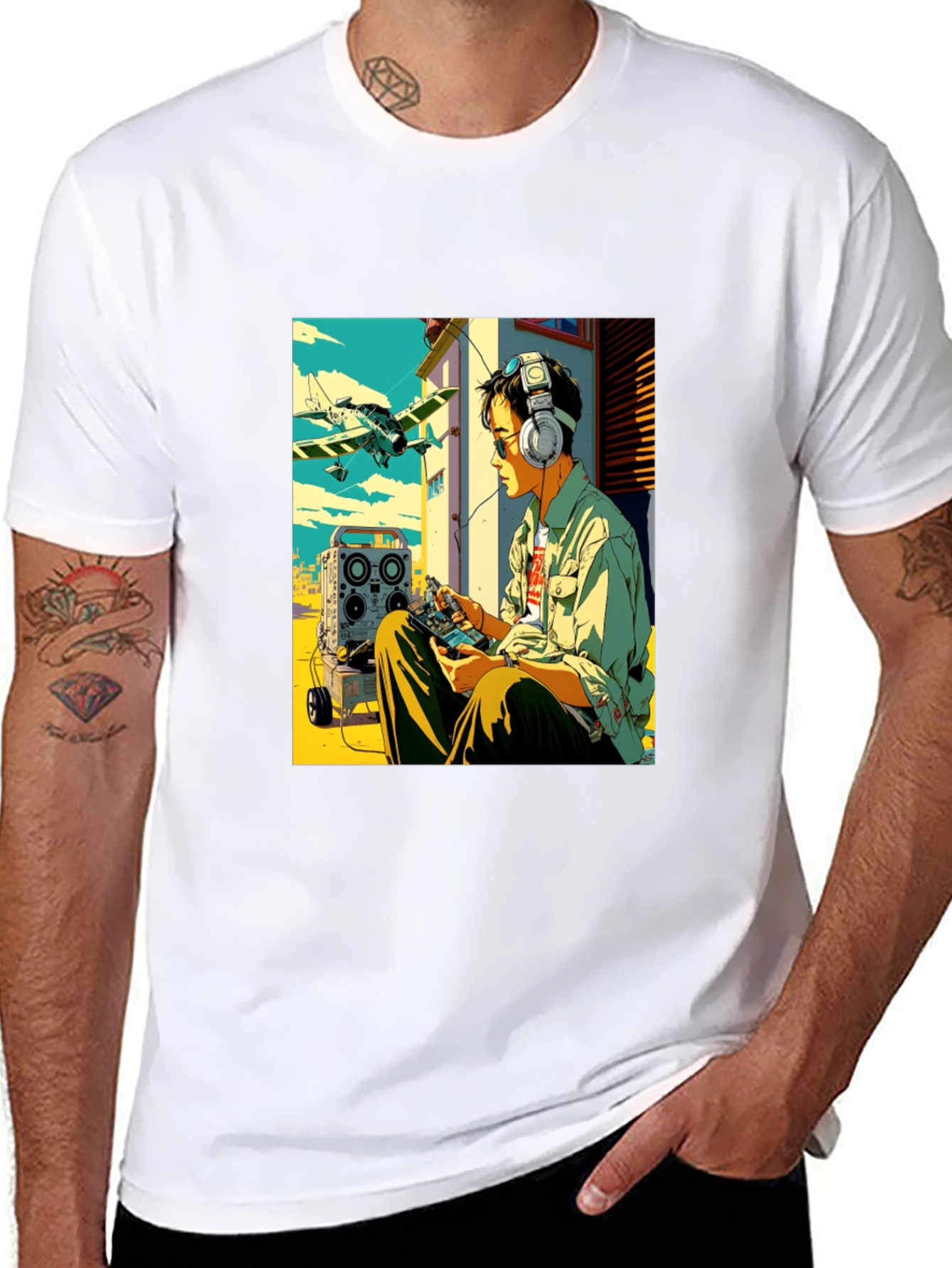 Retro Vibes Graphic T-Shirt