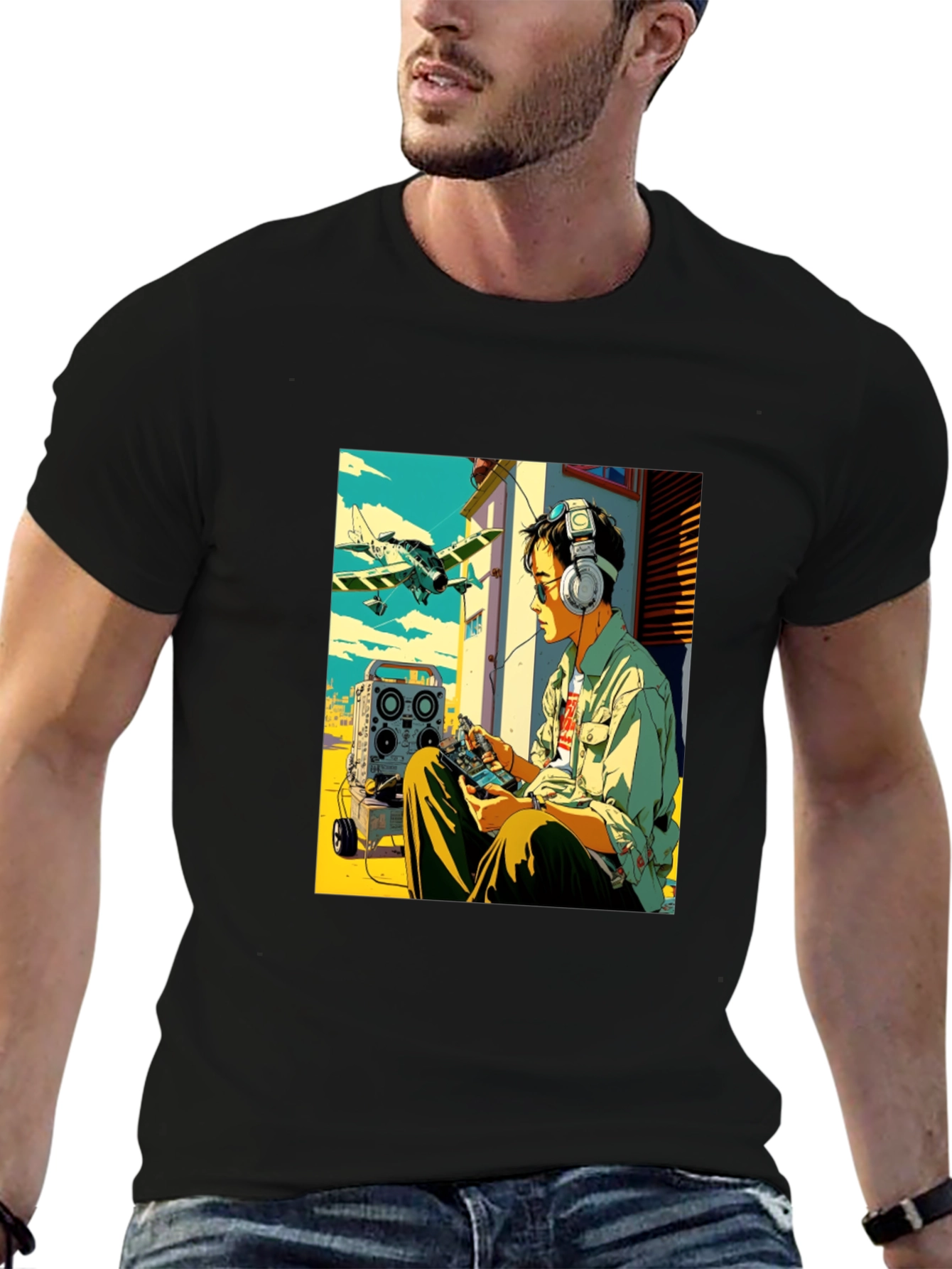 Retro Vibes Graphic T-Shirt