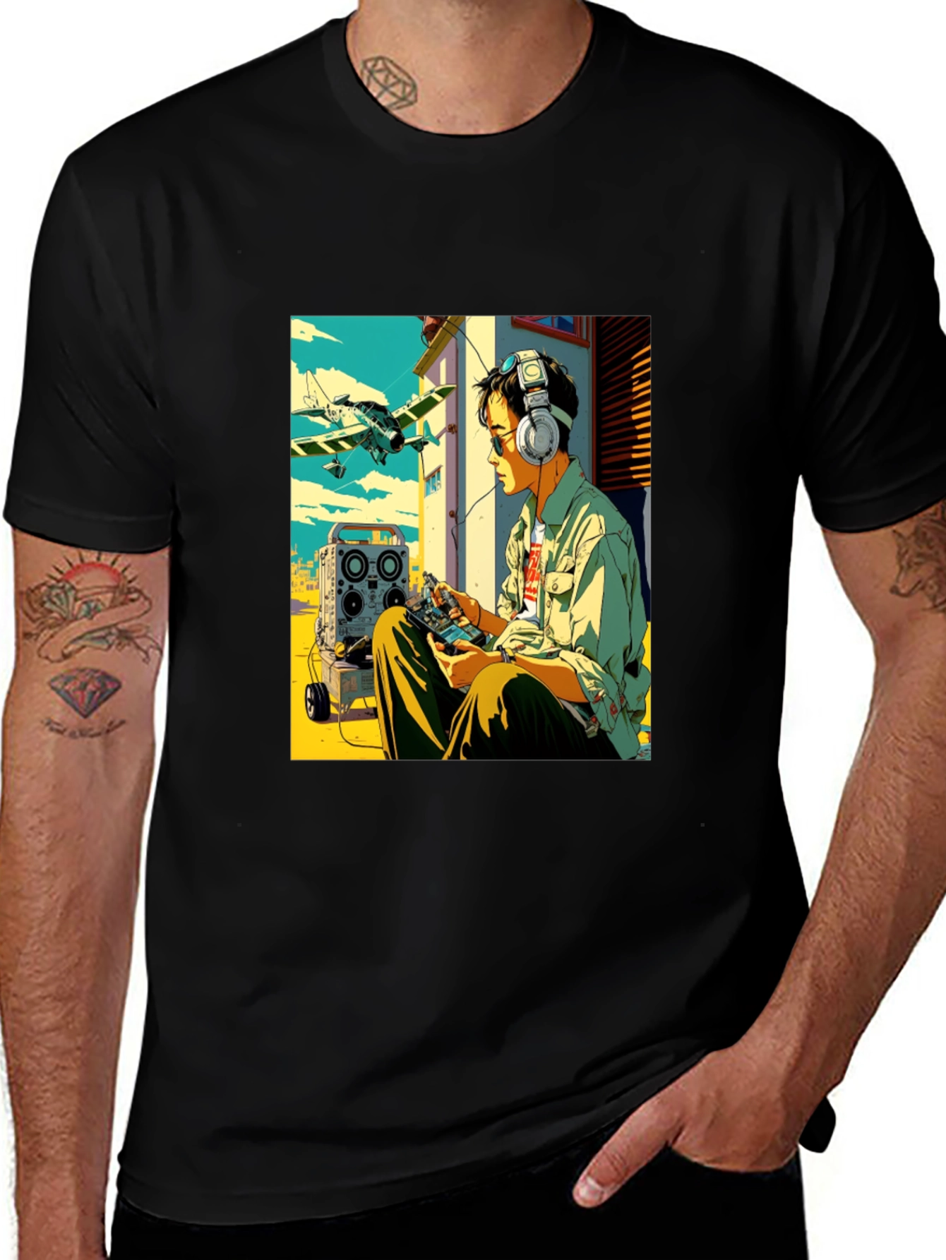 Retro Vibes Graphic T-Shirt